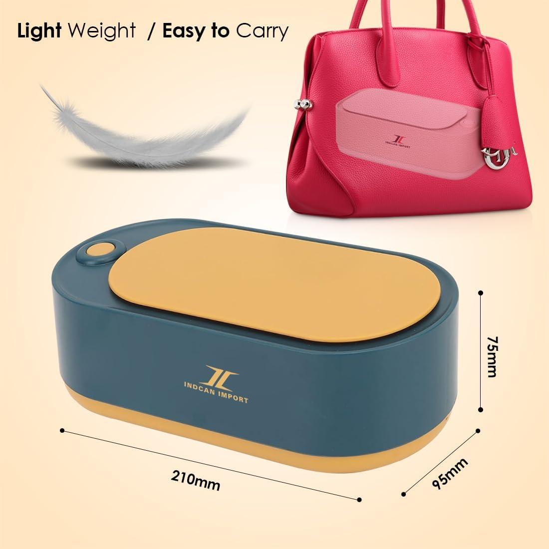 Limpiador Ultrasónico INDCAN IMPORT 600ml para Joyería y Gafas