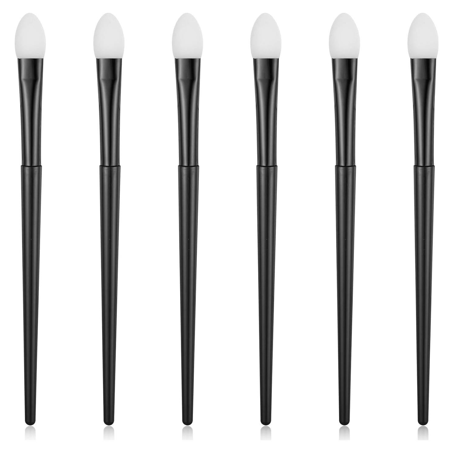 6 Piezas Brochas de Sombra de Ojos de Silicona Molain