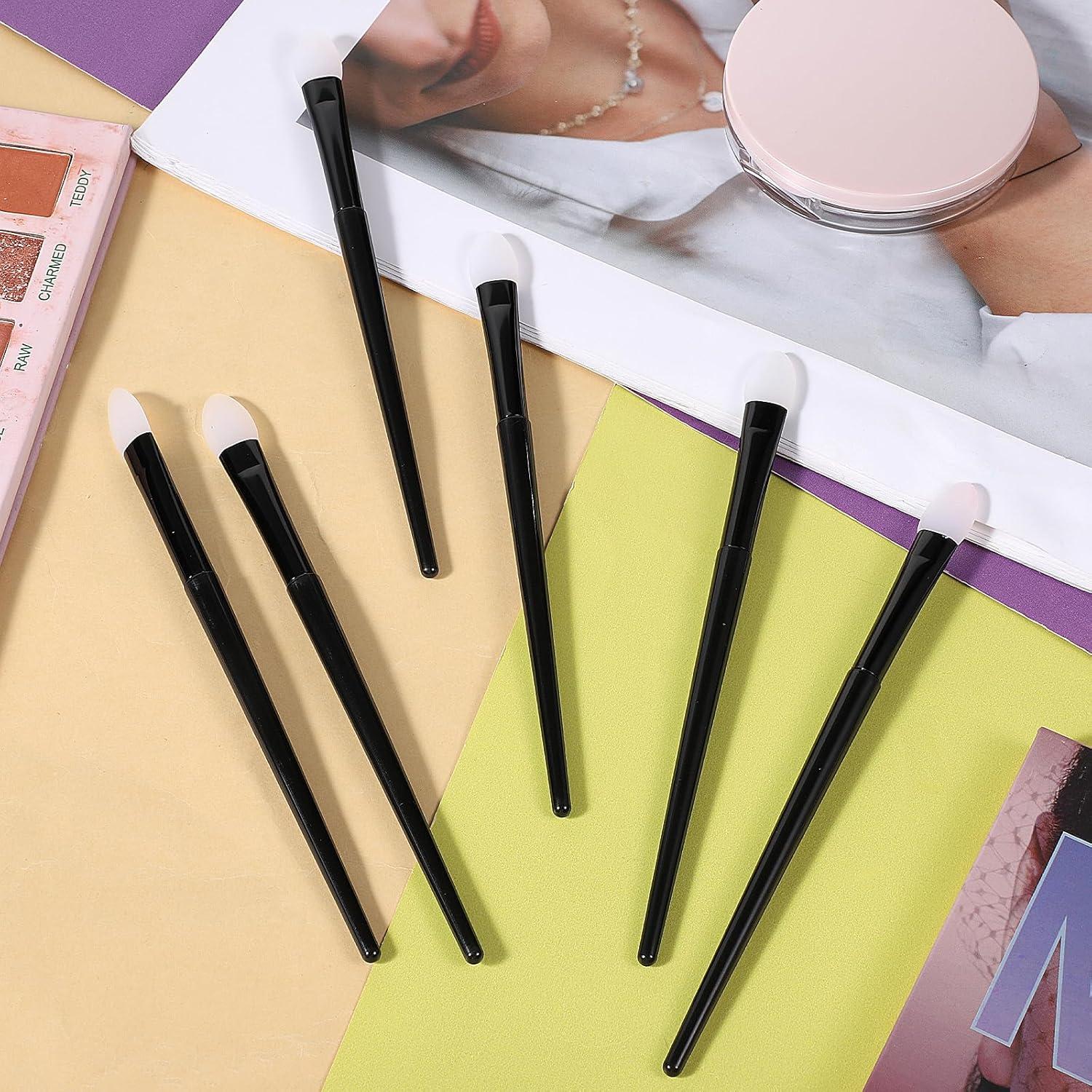 6 Piezas Brochas de Sombra de Ojos de Silicona Molain