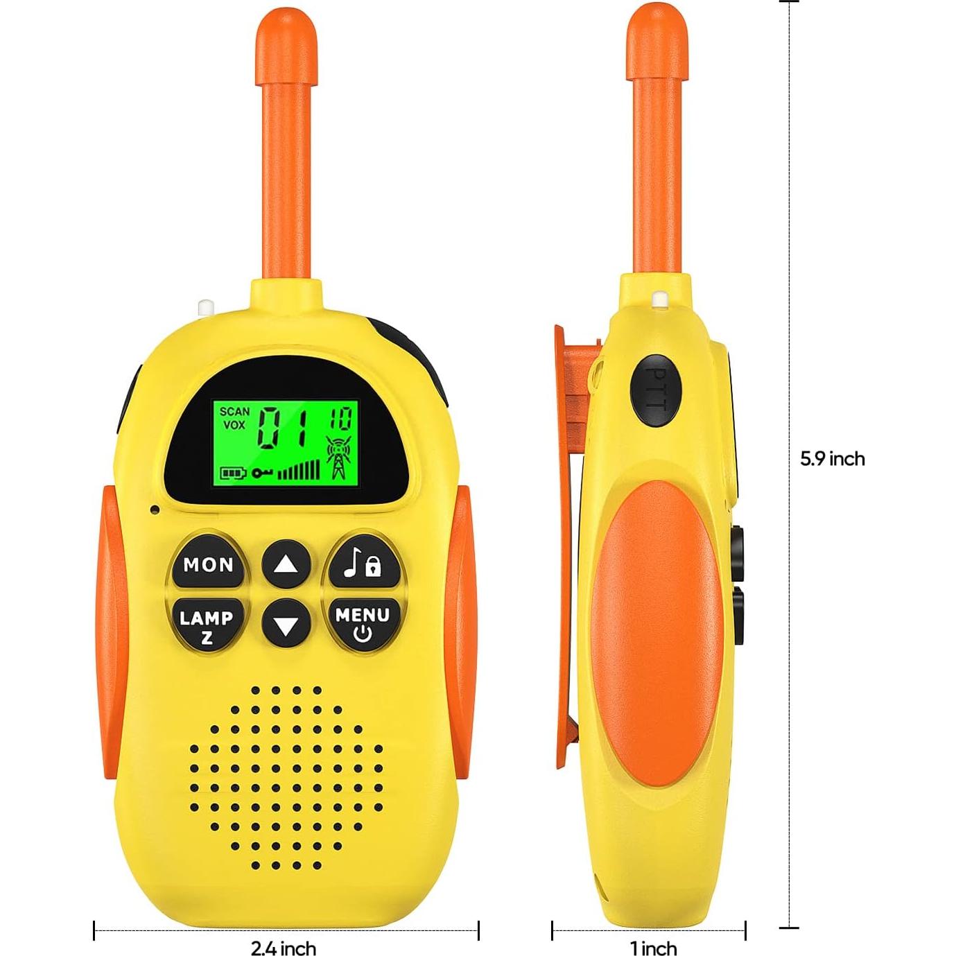 Walkie Talkies Recargables Hpromot 3 Unidades Niños 4,83 km