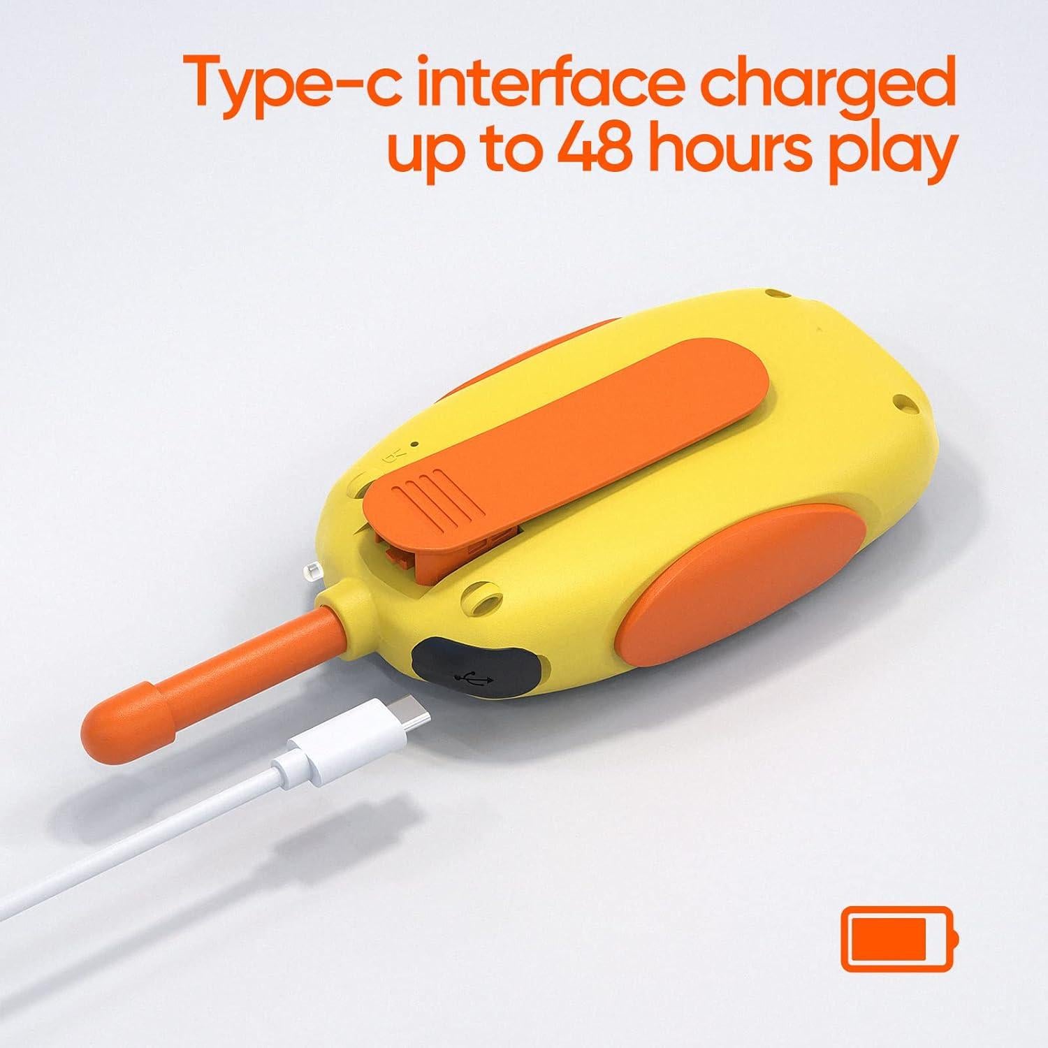 Walkie Talkies Recargables Hpromot 3 Unidades Niños 4,83 km