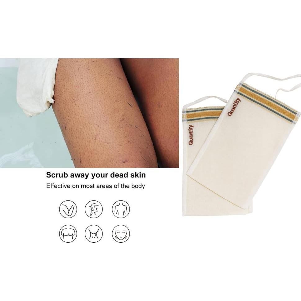 Guante Exfoliante Kese de Seda Floss 2 PCS - QUANTİTY