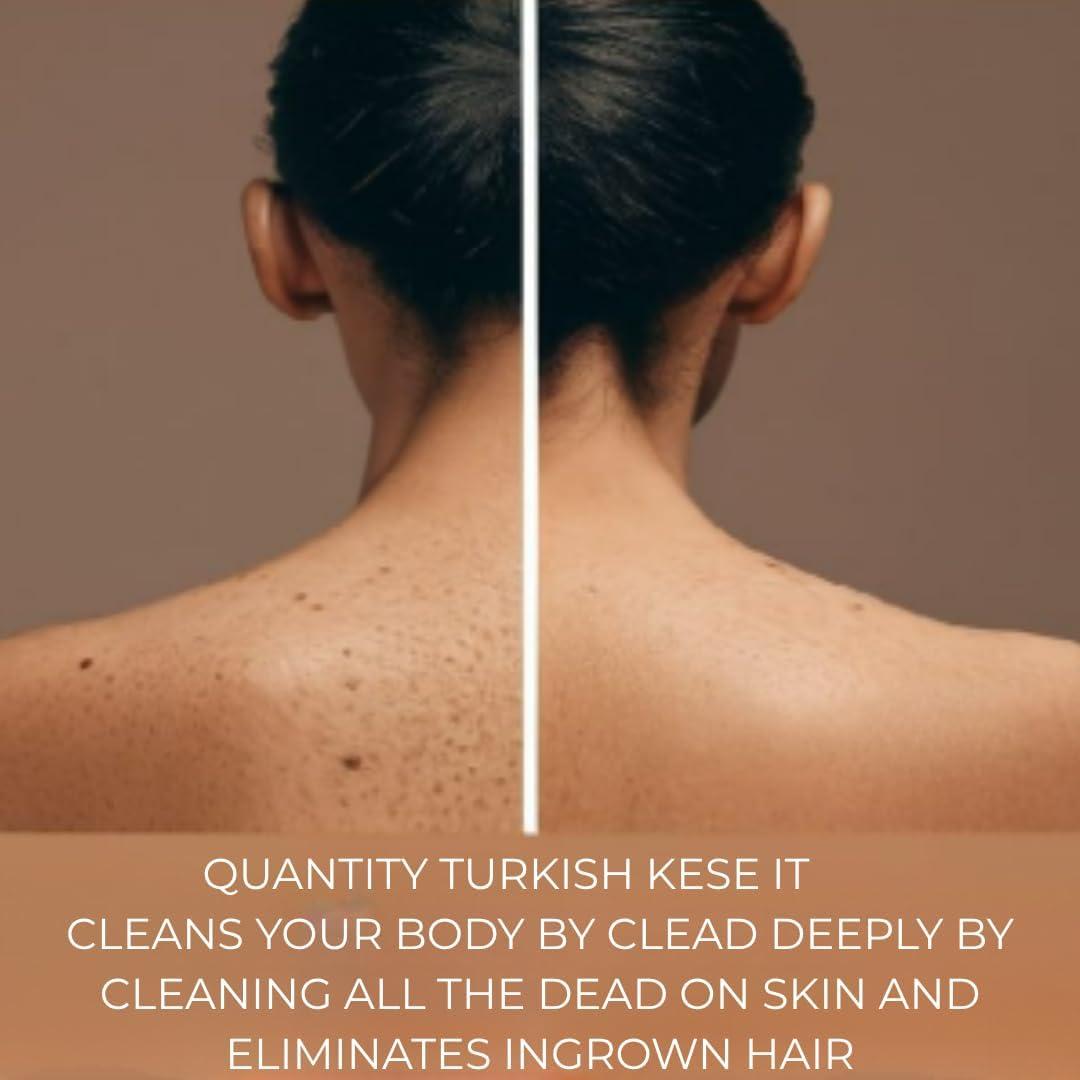 Guante Exfoliante Kese de Seda Floss 2 PCS - QUANTİTY