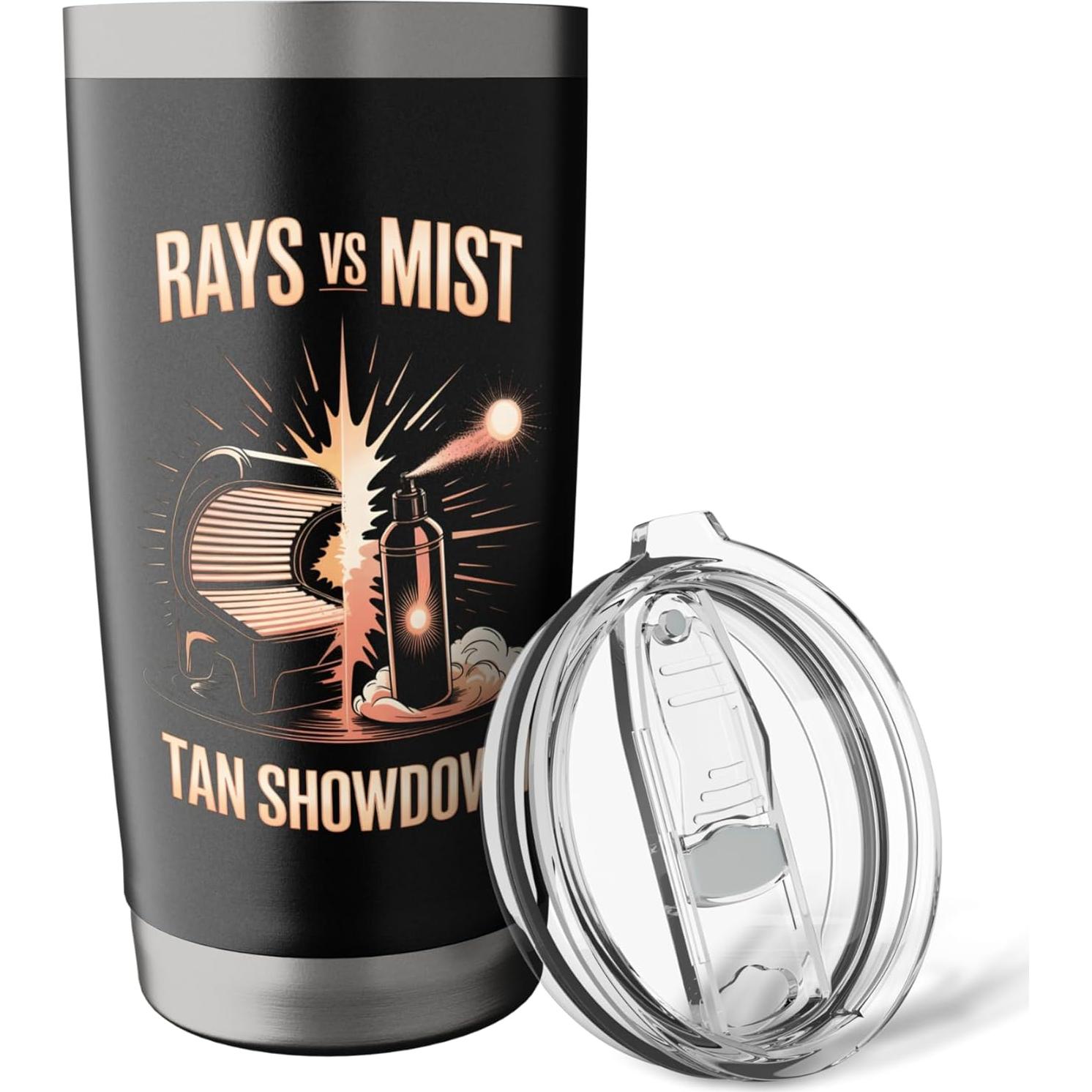 Vaso Acero Inoxidable Aislado 20 oz Spray Bed Tanning