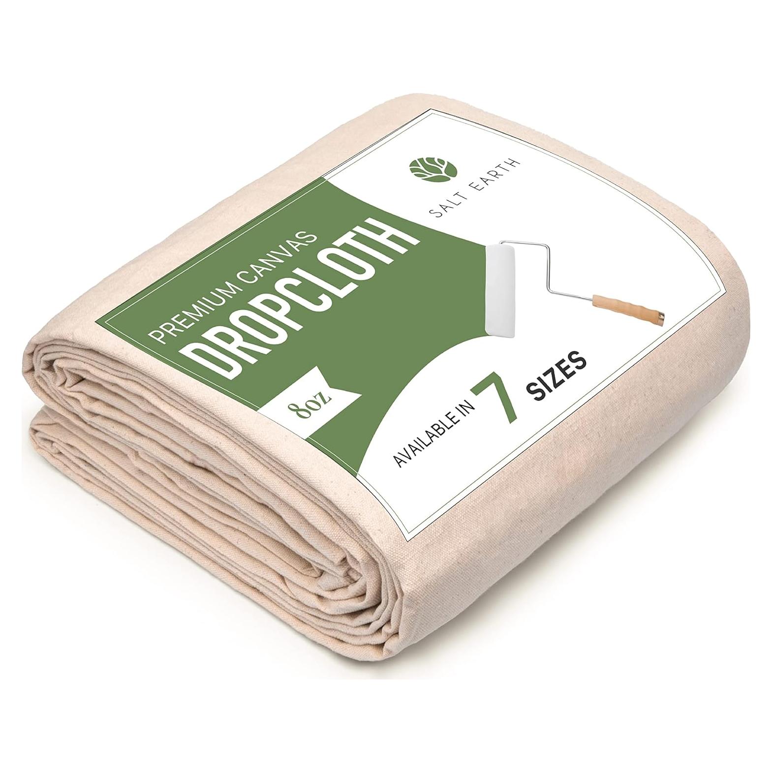 Lona de Goteo Salt Earth 1.83x2.74m Algodón Reutilizable