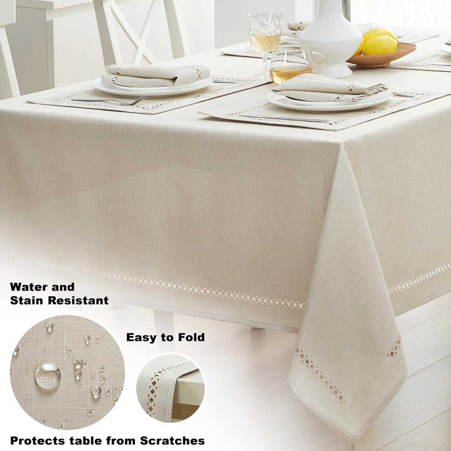 Mantel Rectangular Newbridge 132 x 178 cm Resistente al Agua