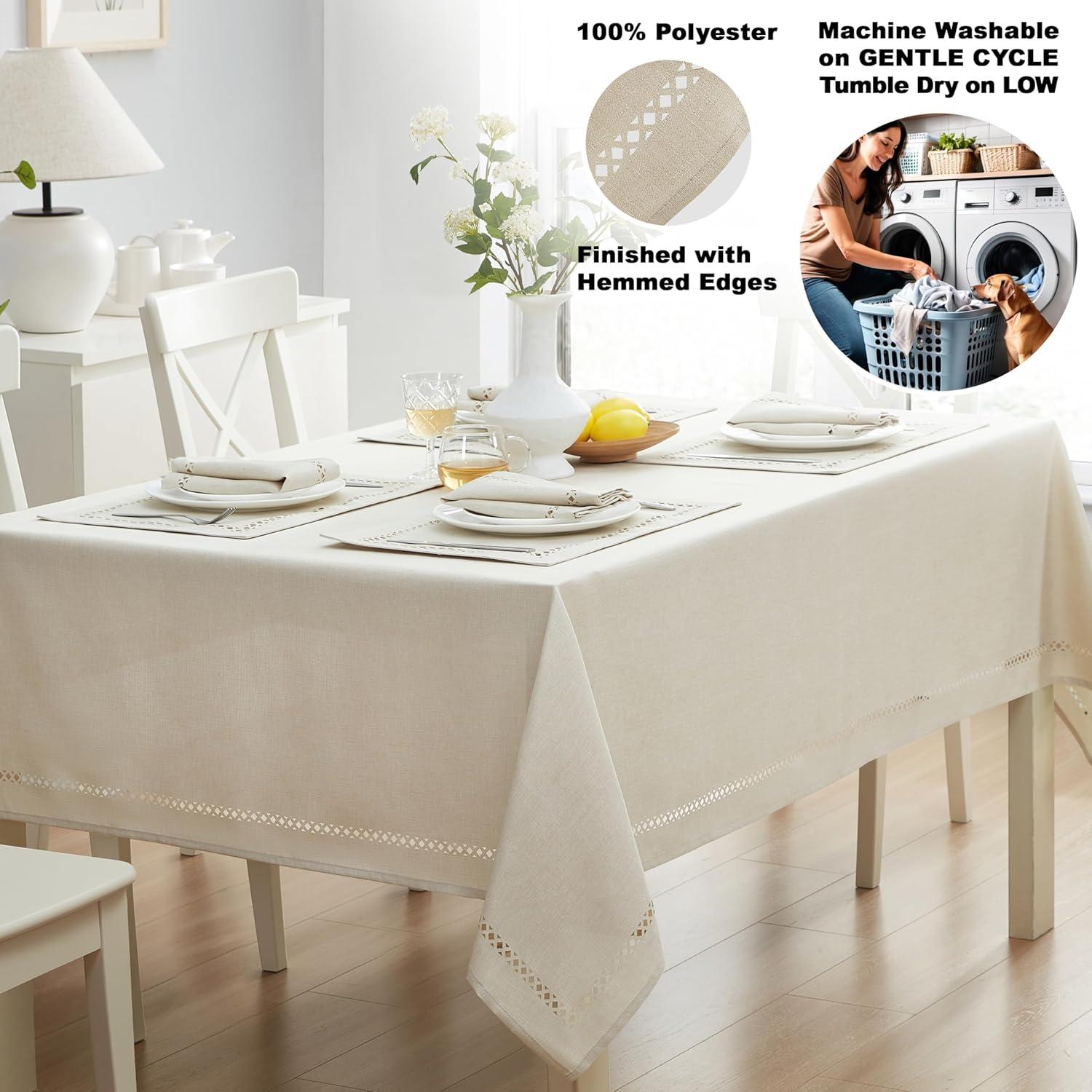 Mantel Rectangular Newbridge 132 x 178 cm Resistente al Agua