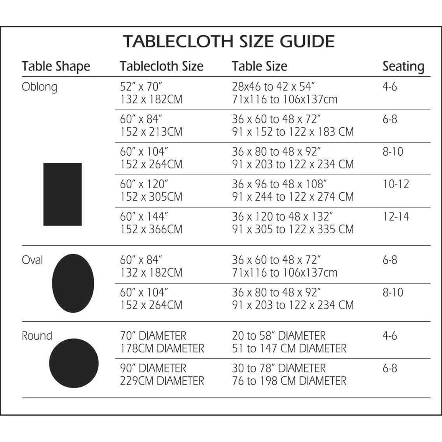 Mantel Rectangular Newbridge 132 x 178 cm Resistente al Agua