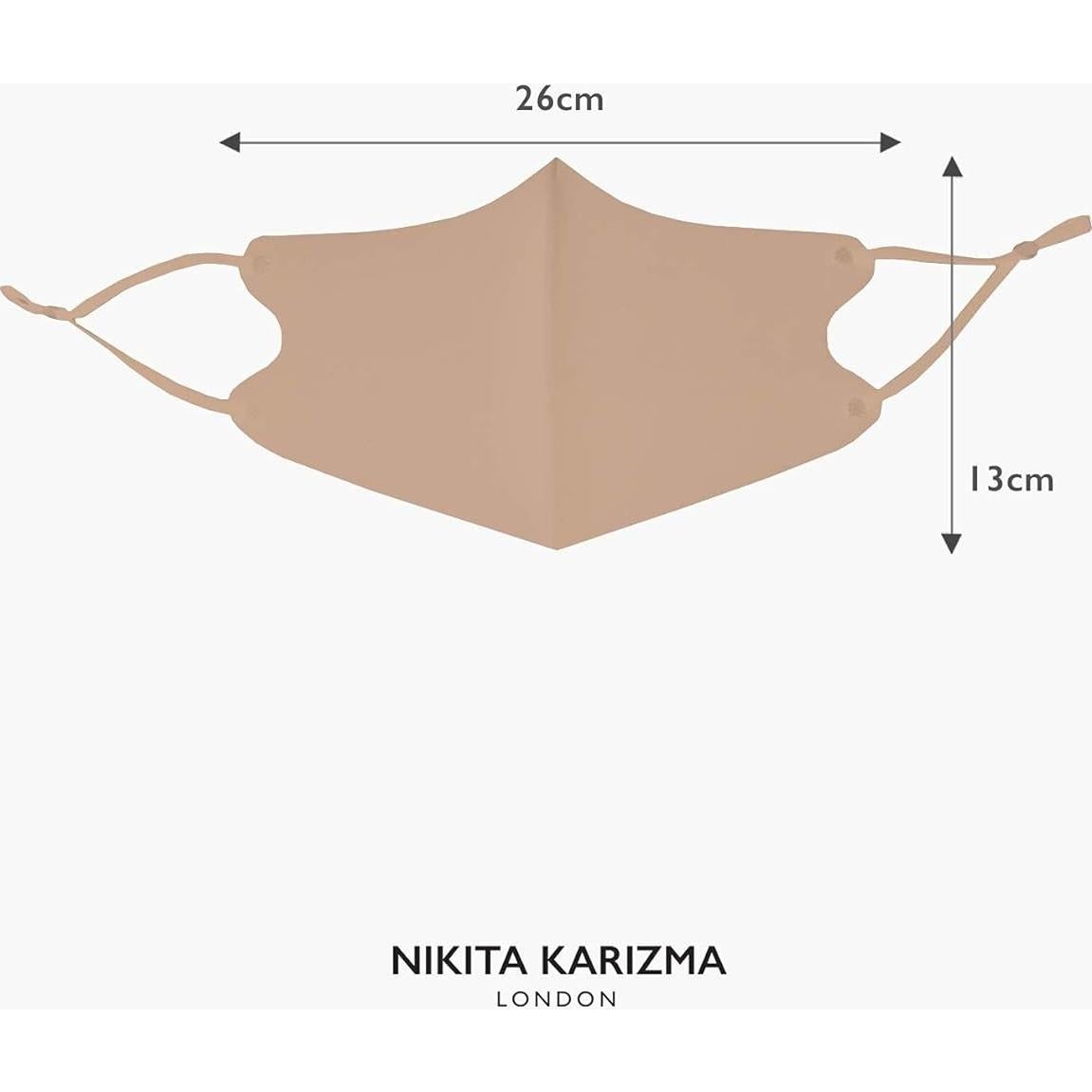 KARIZMA Mascarillas de Tela Suaves Reutilizables 6 Piezas Tonos Tierra