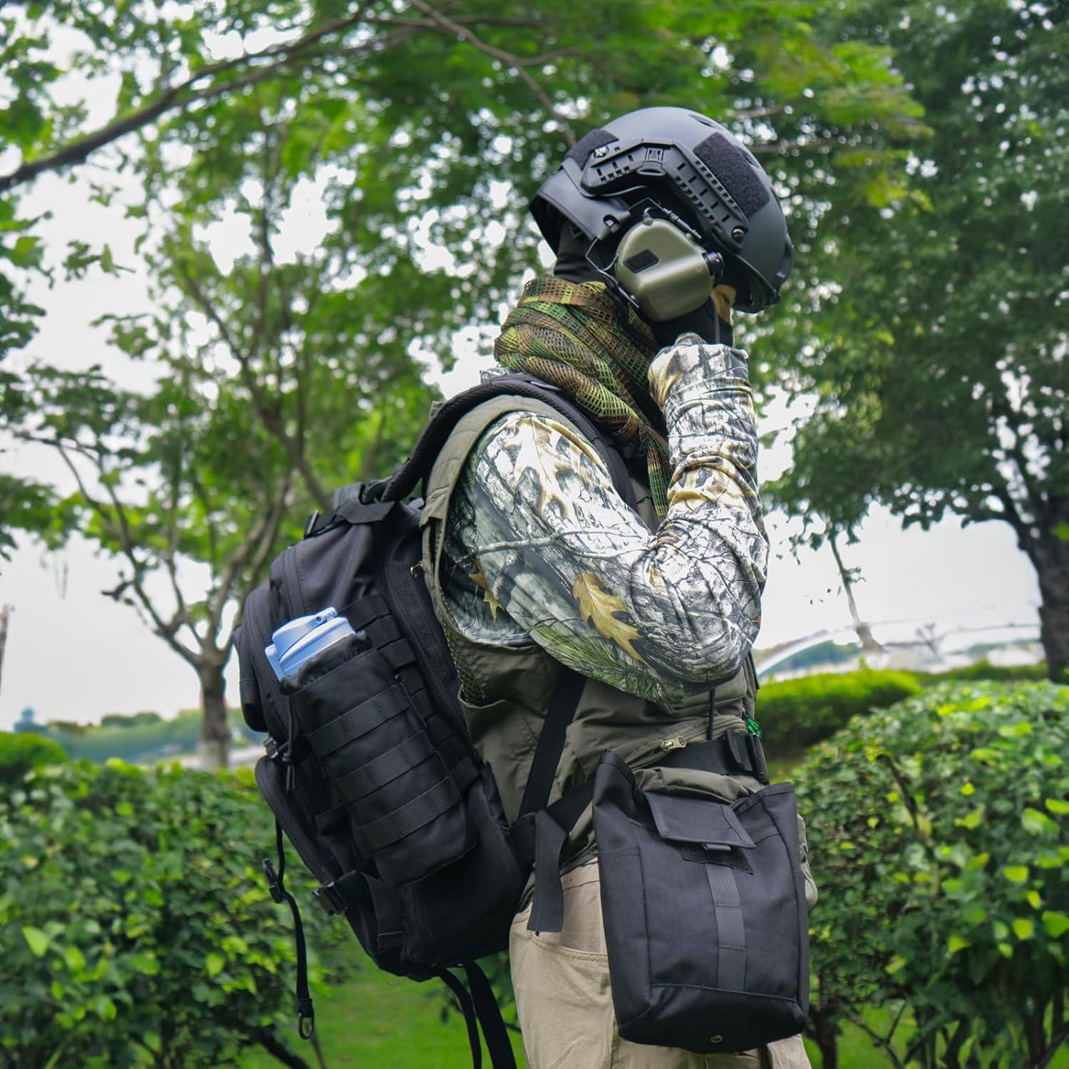 Red de Camuflaje LOOGU Camo Bosque 180x84cm Multifuncional