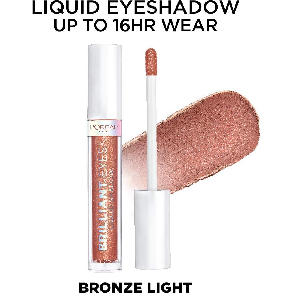 Sombra de Ojos Líquida Brillante L'Oreal Paris Luz Bronce 2.83 g
