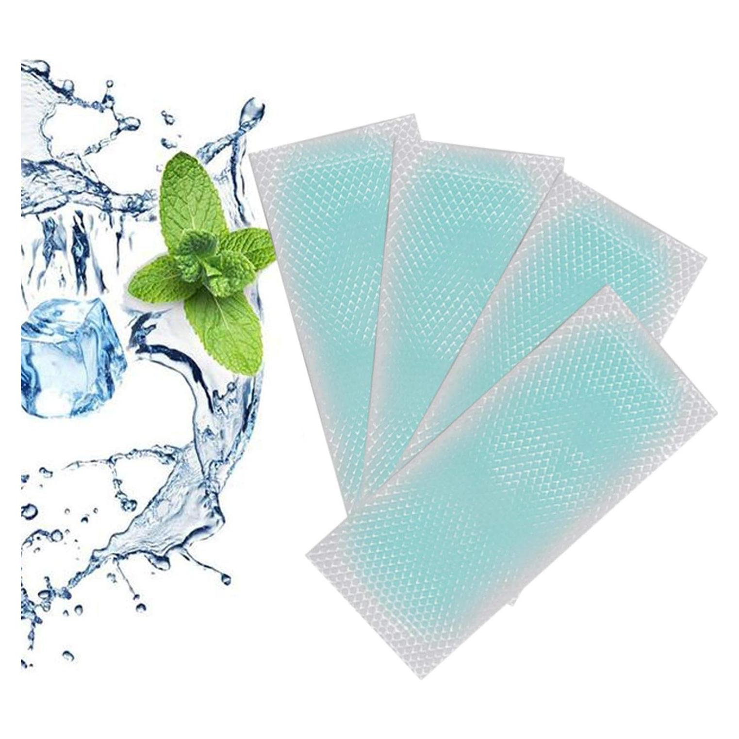 60 Pcs Parche de Gel Refrigerante Peixiong 5x12 cm Alivio Dolor