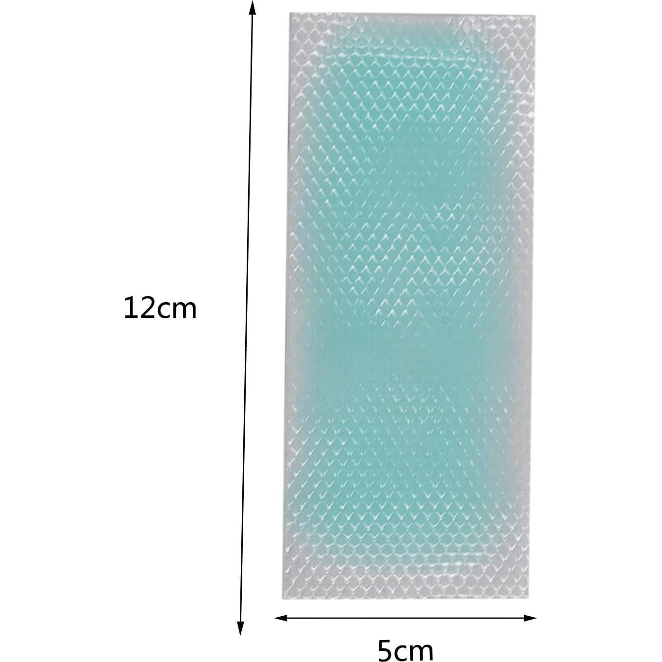 60 Pcs Parche de Gel Refrigerante Peixiong 5x12 cm Alivio Dolor