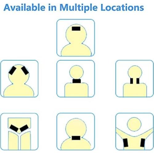 60 Pcs Parche de Gel Refrigerante Peixiong 5x12 cm Alivio Dolor