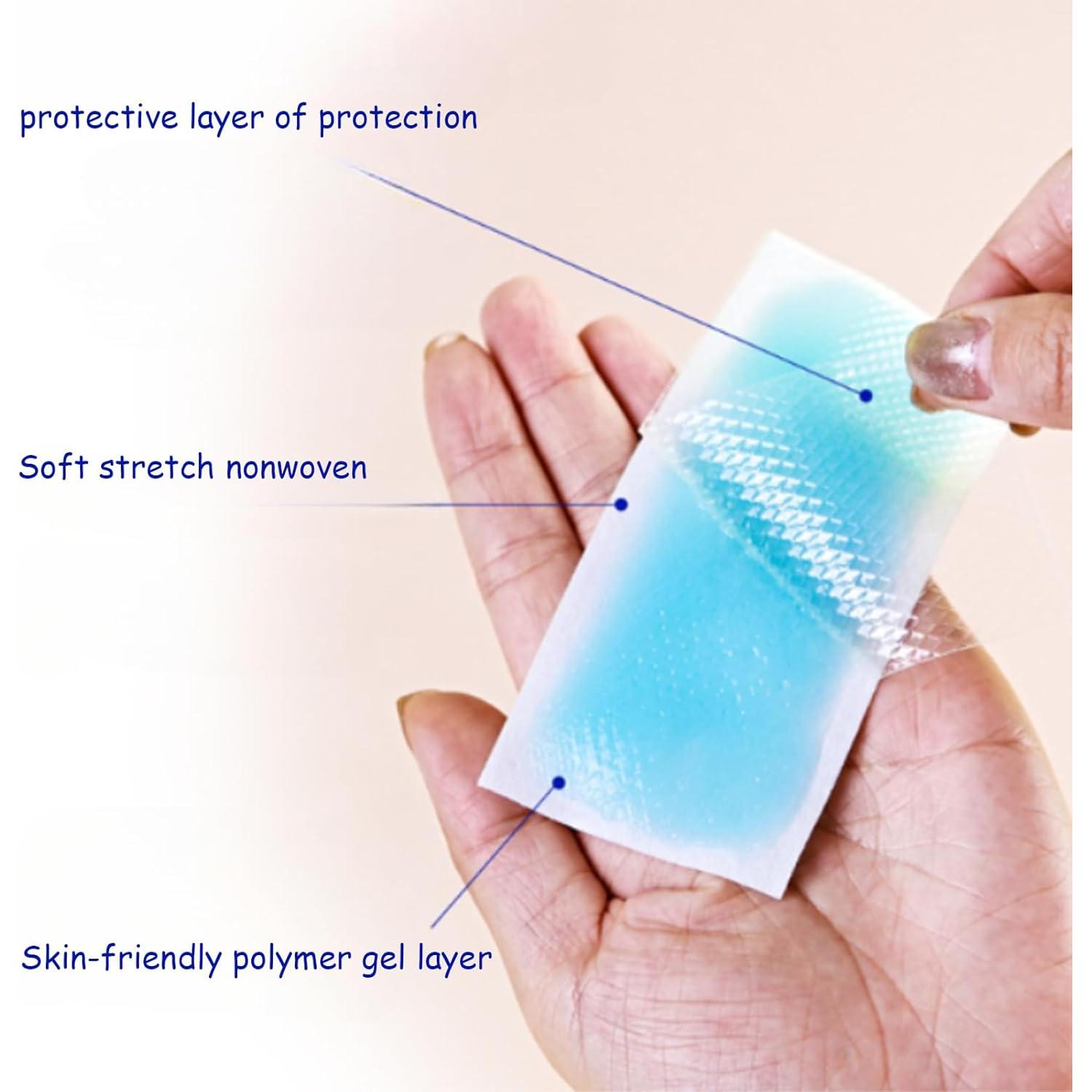 40 Parches de Gel Refrigerante Alivio Dolor Cabeza Alovexiong