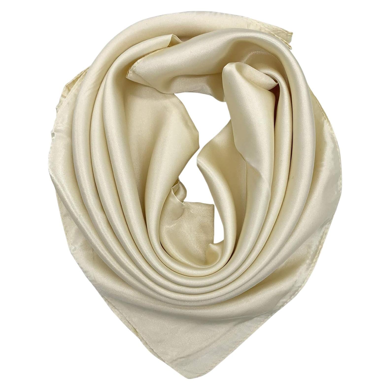 Bufanda de Seda Sintética TU SONRISA 90x90 cm Color 332