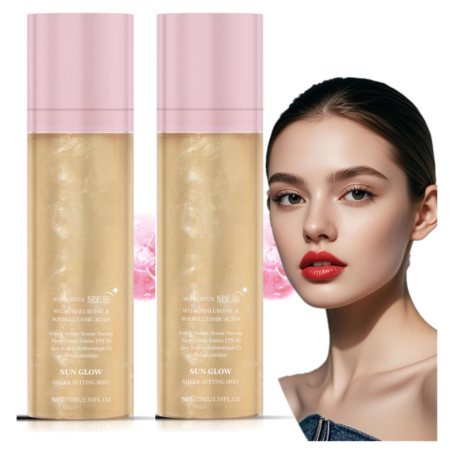 Spray Bruma Fijadora Solar SPF 50 LOYOTICE 75ml 2Pcs