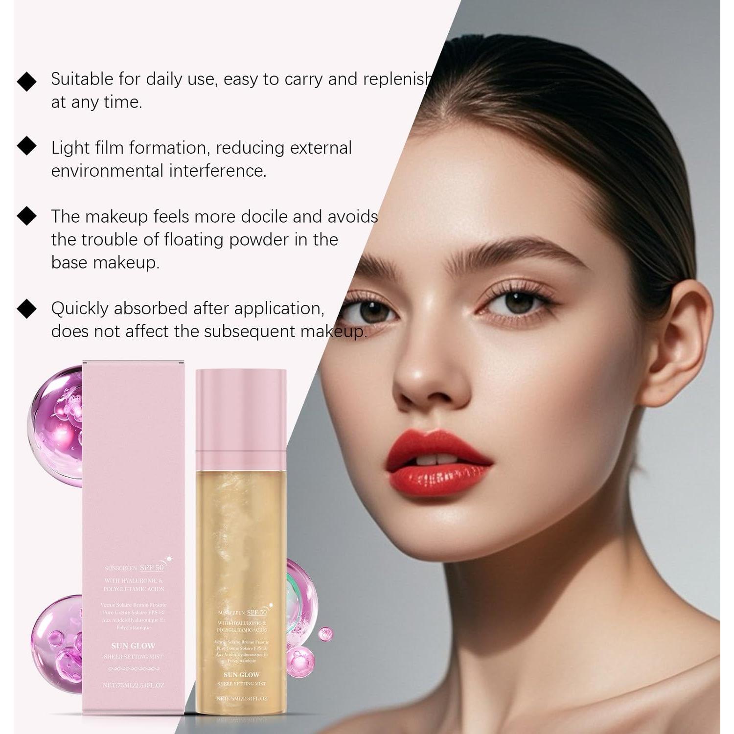 Spray Bruma Fijadora Solar SPF 50 LOYOTICE 75ml 2Pcs