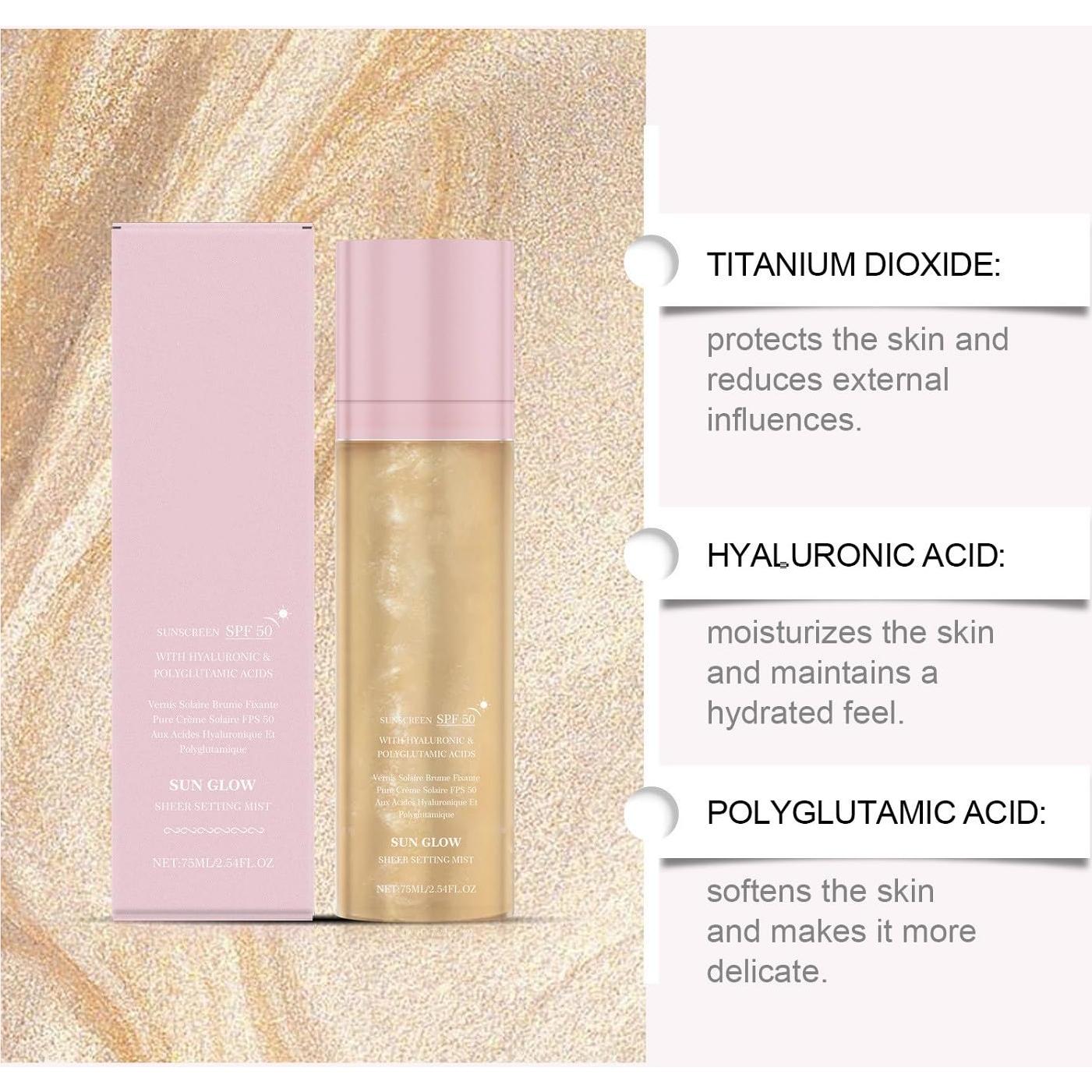 Spray Bruma Fijadora Solar SPF 50 LOYOTICE 75ml 2Pcs