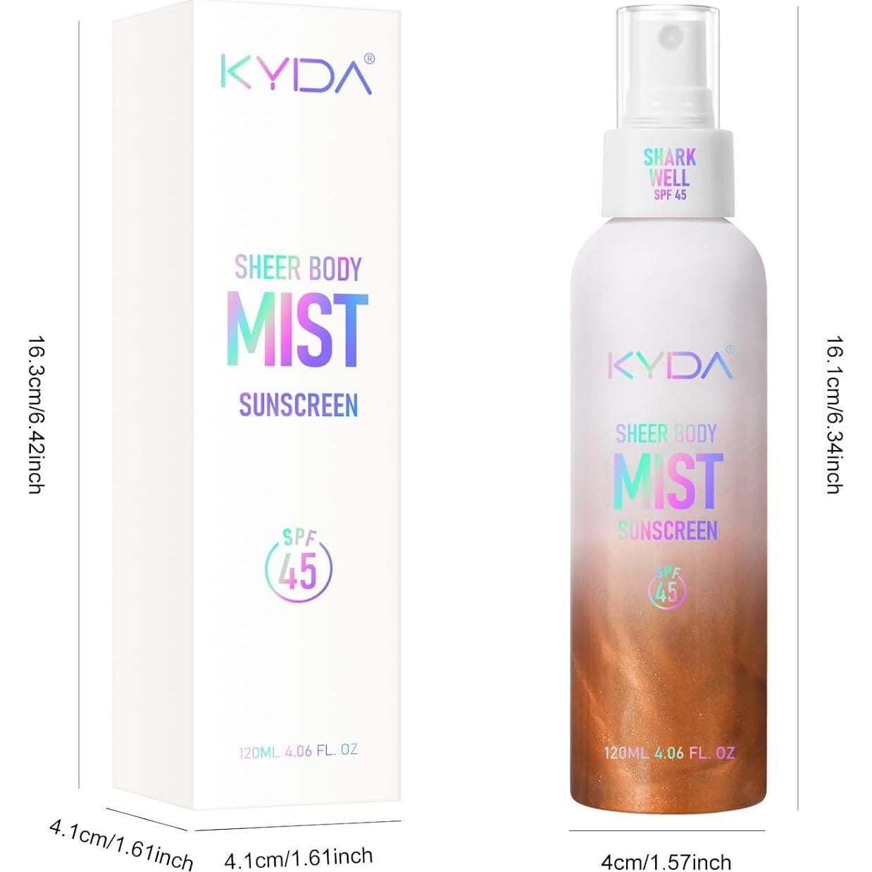 Bruma Solar Corporal FREEORR SPF 45 120 ml Hidratante Brillante