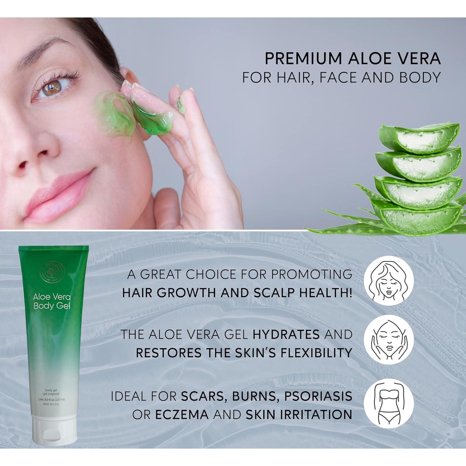 Gel de Aloe Vera L’EUDINE 236 ml - Hidratante y Calmante