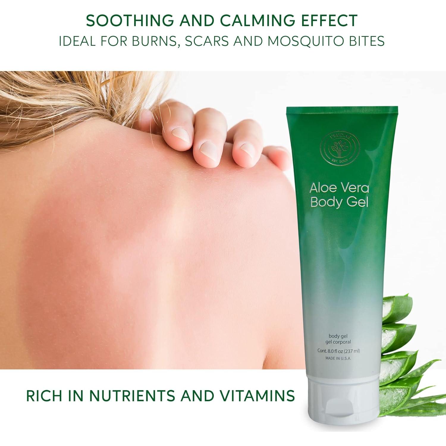 Gel de Aloe Vera L’EUDINE 236 ml - Hidratante y Calmante