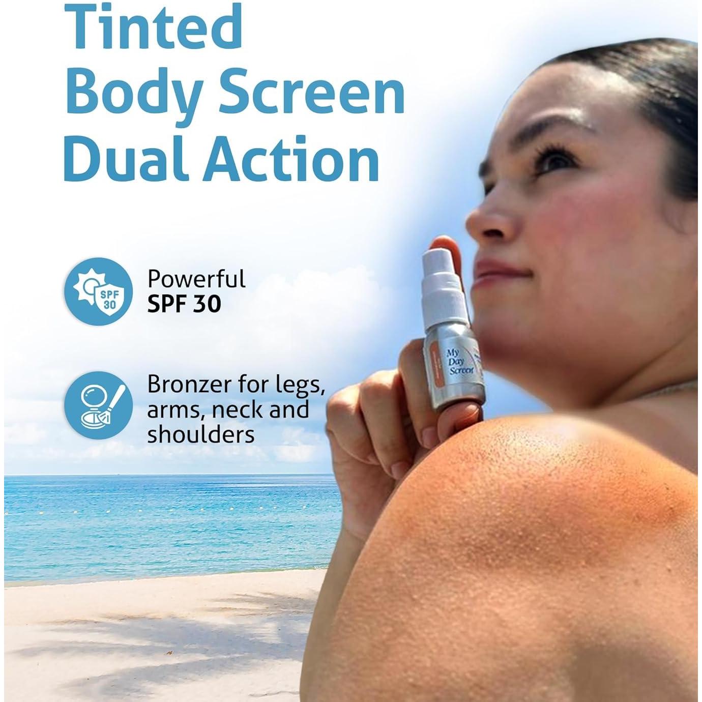 Protector Solar Tinteado SPF 30 Make2Give 20.9 ml Bronce