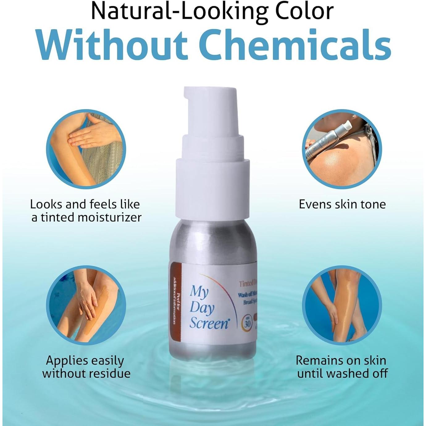 Protector Solar Tinteado SPF 30 Make2Give 20.9 ml Bronce