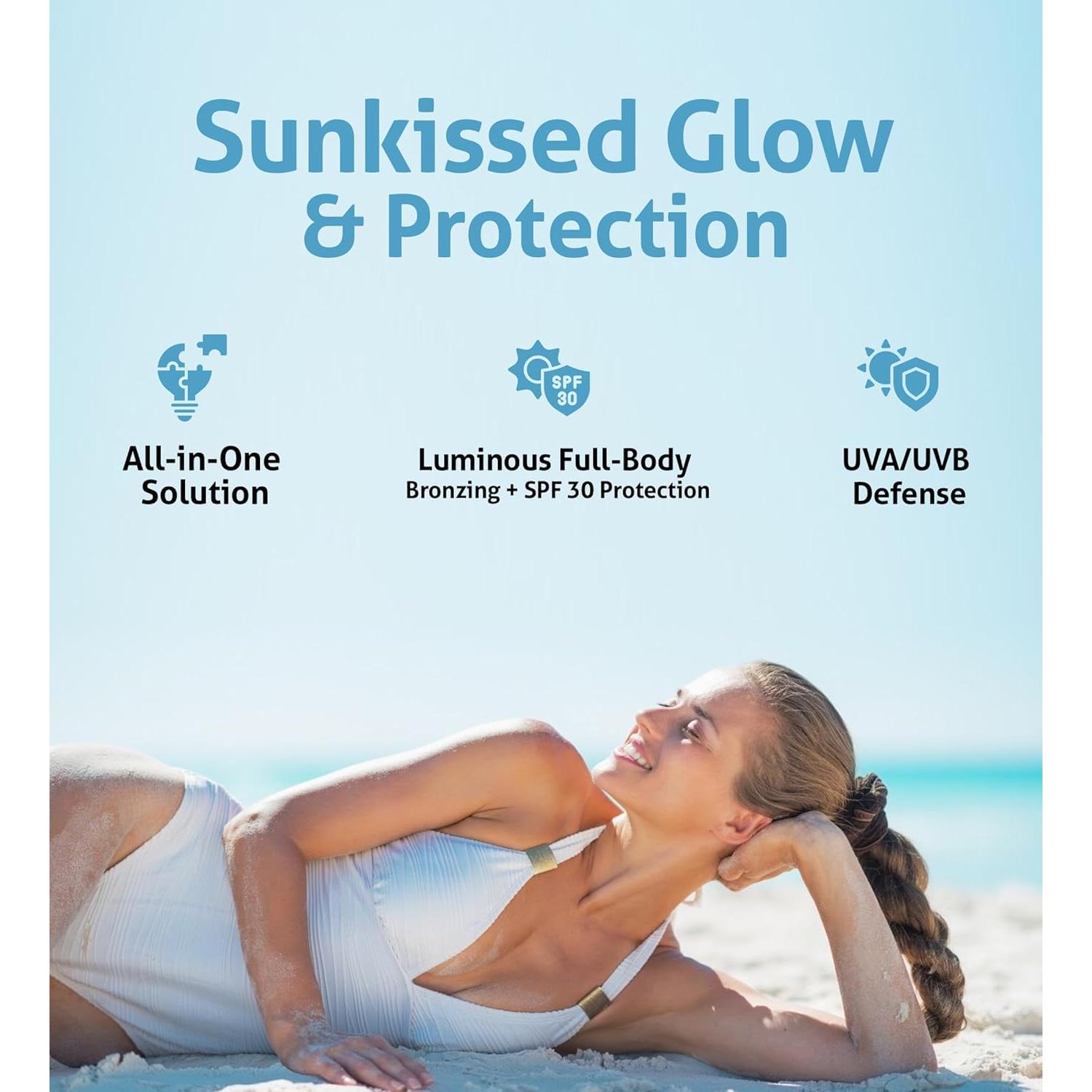 Protector Solar Tinteado SPF 30 Make2Give 20.9 ml Bronce