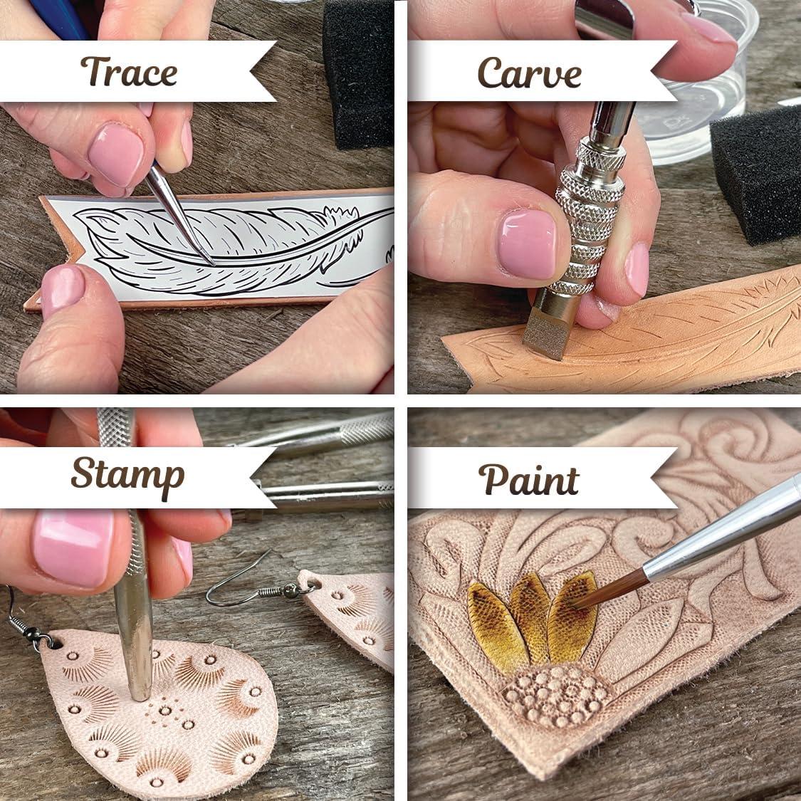 Kit de Manualidades en Cuero ArtSkills 80 Piezas