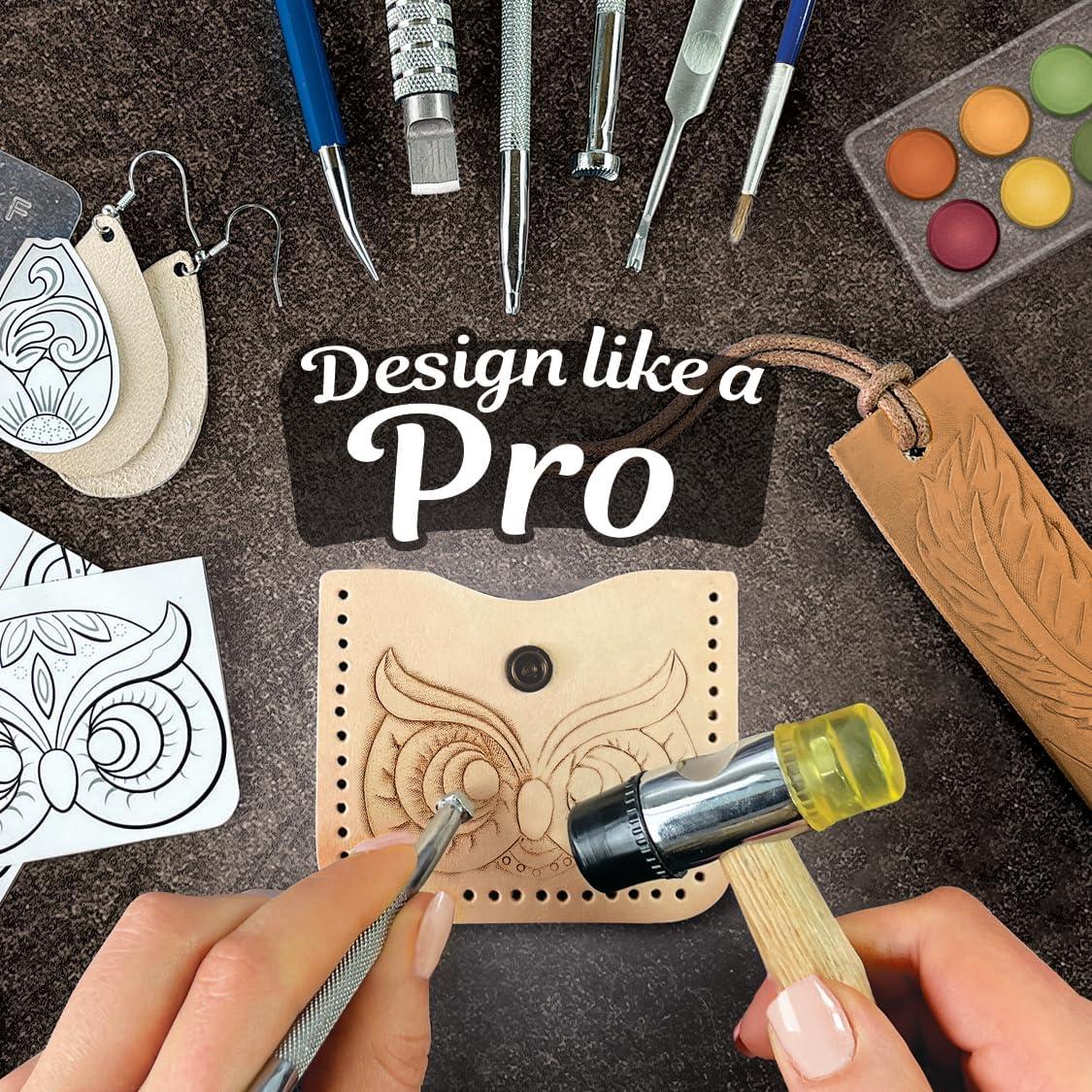 Kit de Manualidades en Cuero ArtSkills 80 Piezas