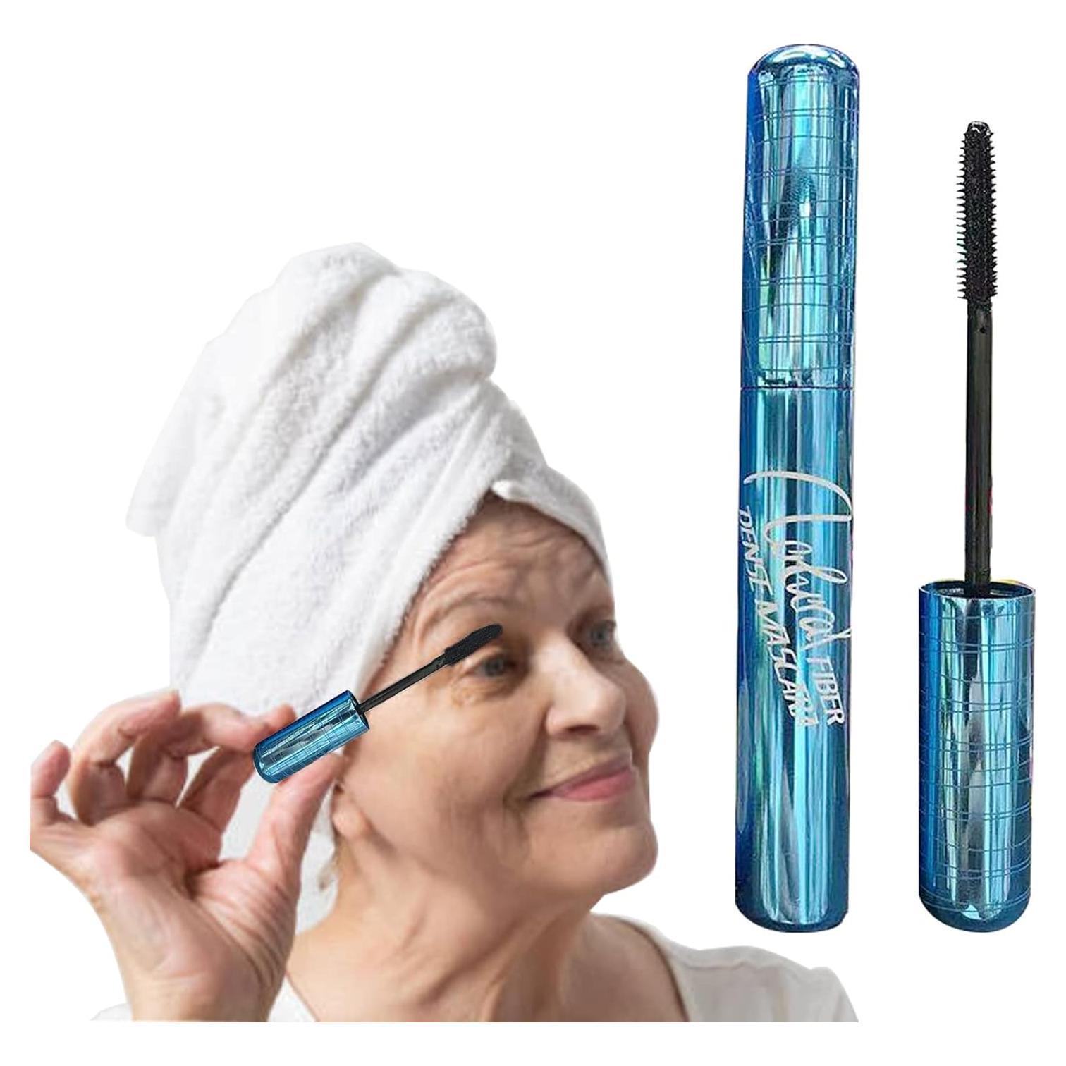 Máscara de Pestañas Hipoalergénica Negra para Mujeres 60+