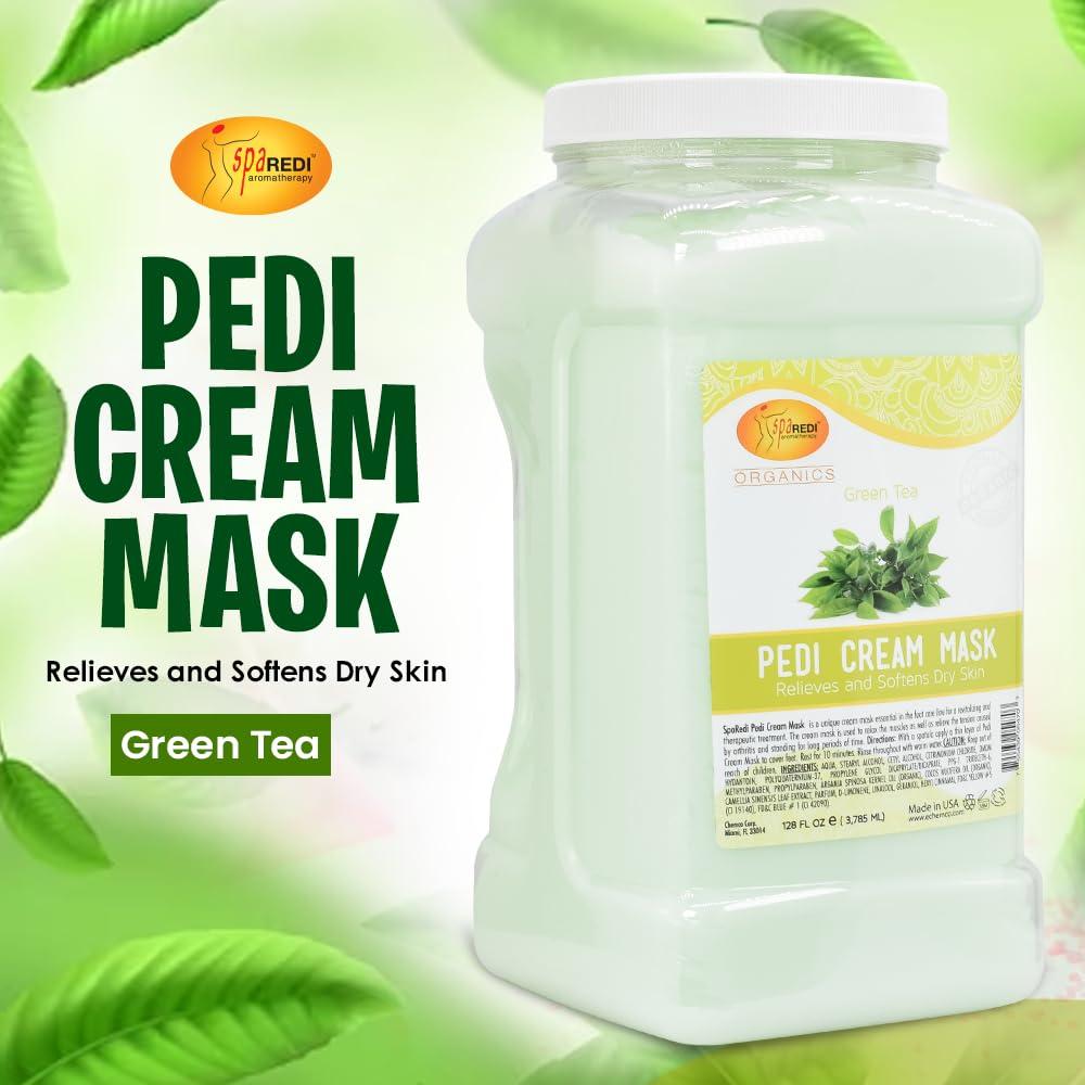 Crema y Mascarilla SPA REDI para Cuerpo y Pies - Té Verde 3.63L