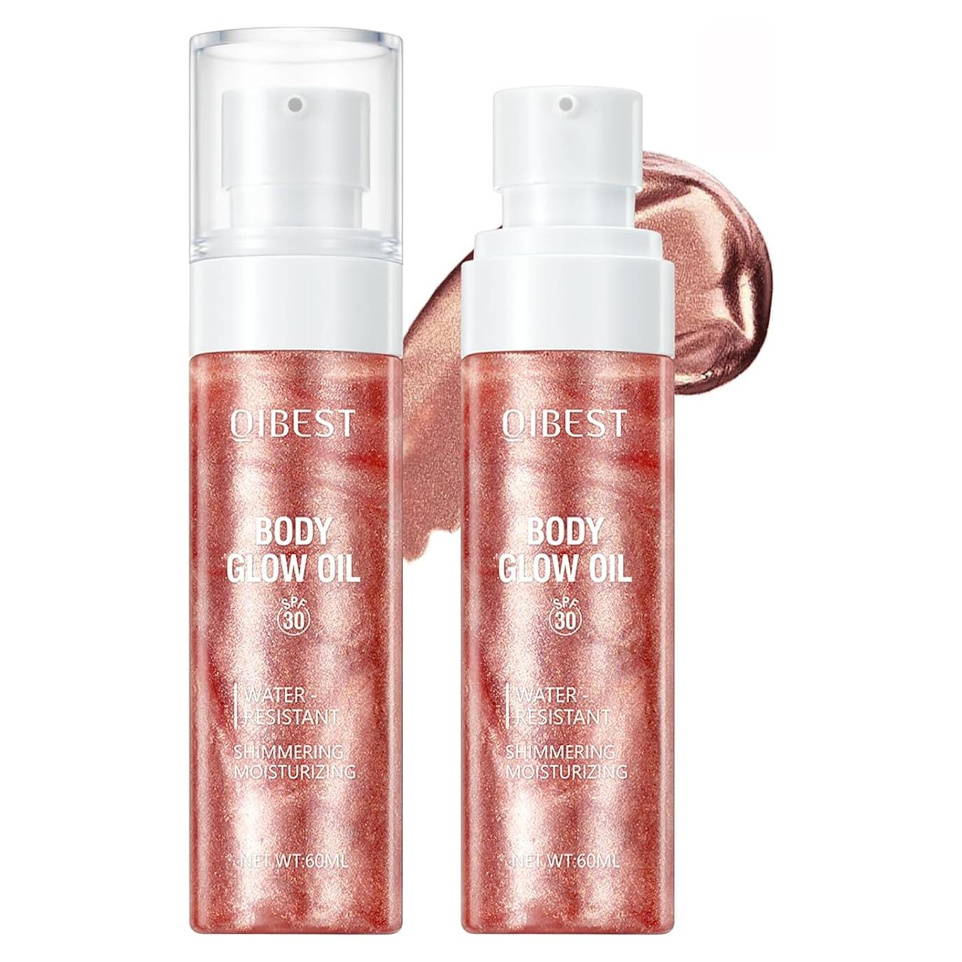 Aceite Brillante Corporal SPF 35 Petansy 60 ml Hidratante Coco