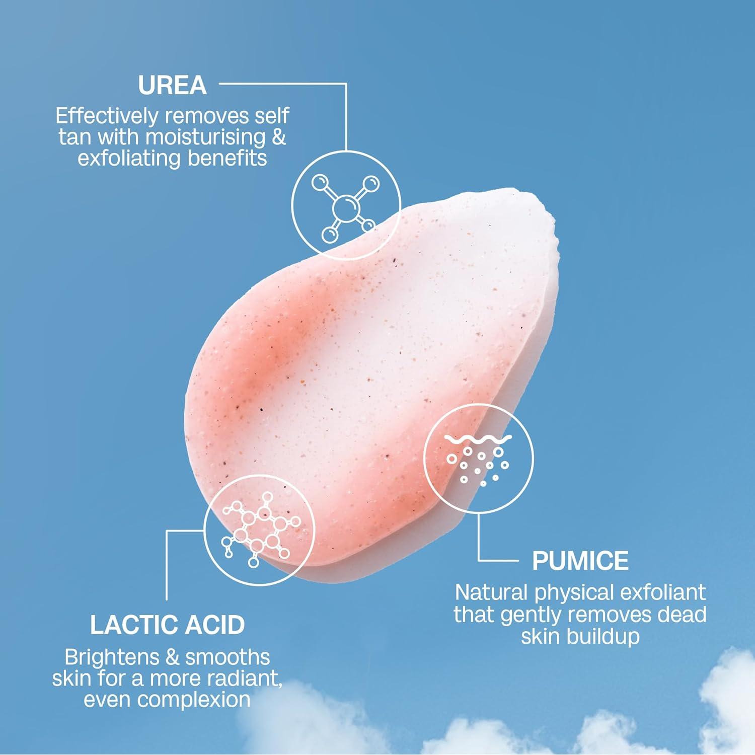 Removedor de Bronceado Bali Body + Mitón Exfoliante Vegano