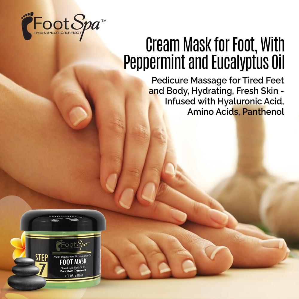 Mascarilla Crema para Pies Chemco 113.4 g con Menta y Eucalipto