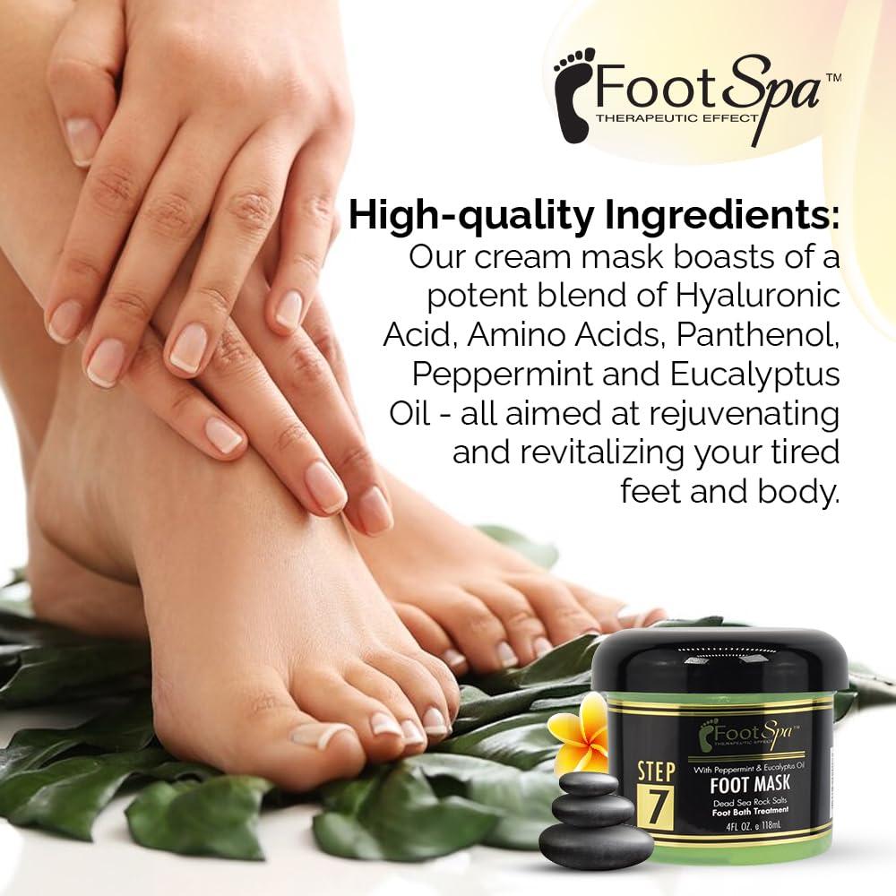 Mascarilla Crema para Pies Chemco 113.4 g con Menta y Eucalipto