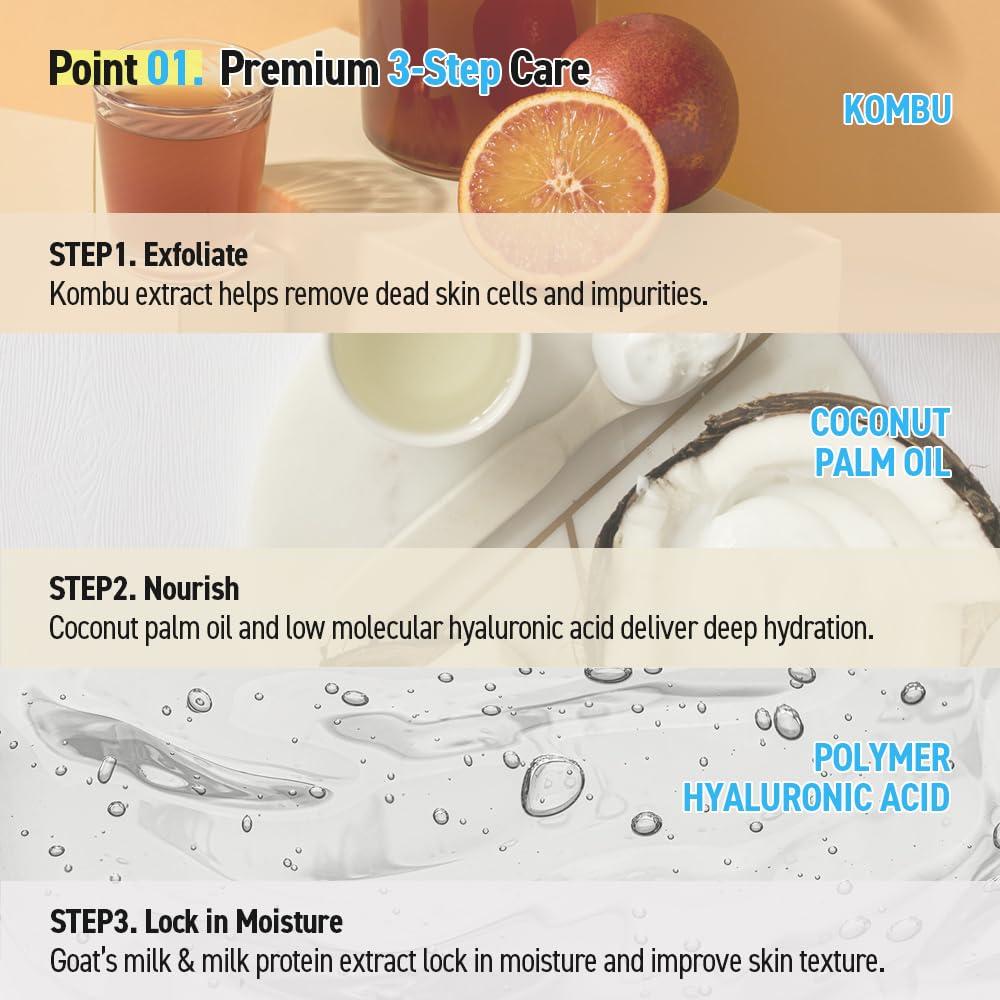 Mascarilla Hidratante para Pies FRMADCOS - 5 Pares Aceite de Coco