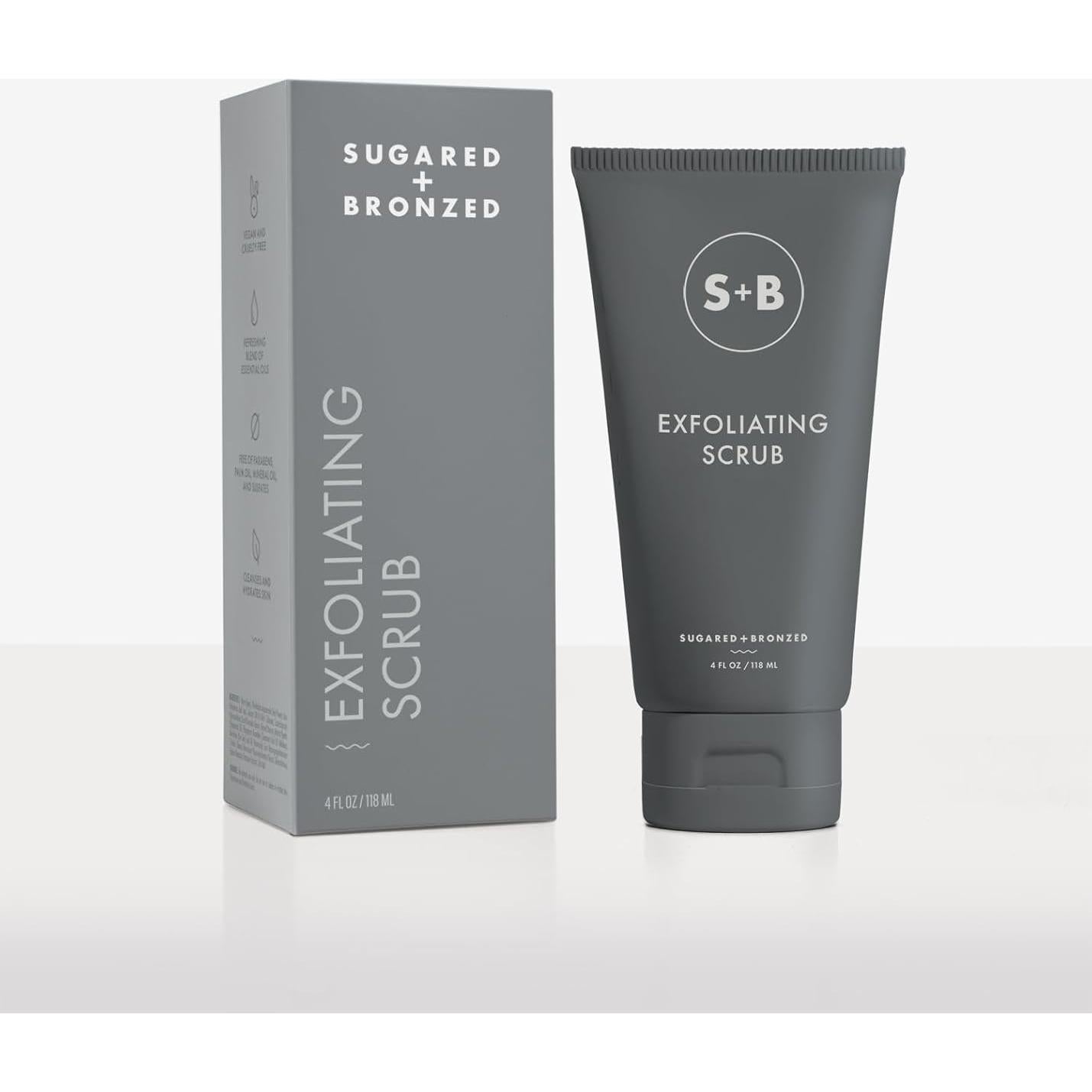 Exfoliante SUGARED + BRONZED 118 ml - Suave y Desintoxicante