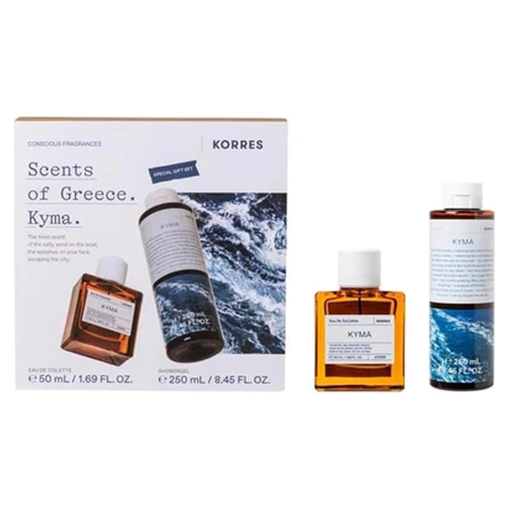 Set KORRES Kyma: Eau De Toilette 49.8 ml + Gel Ducha 250 ml