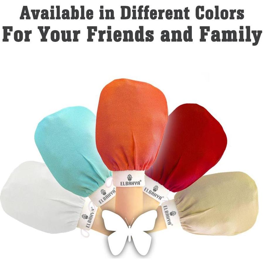 Mitón Exfoliante Corporal Kessa Hammam Naranja 21.5x16.2cm