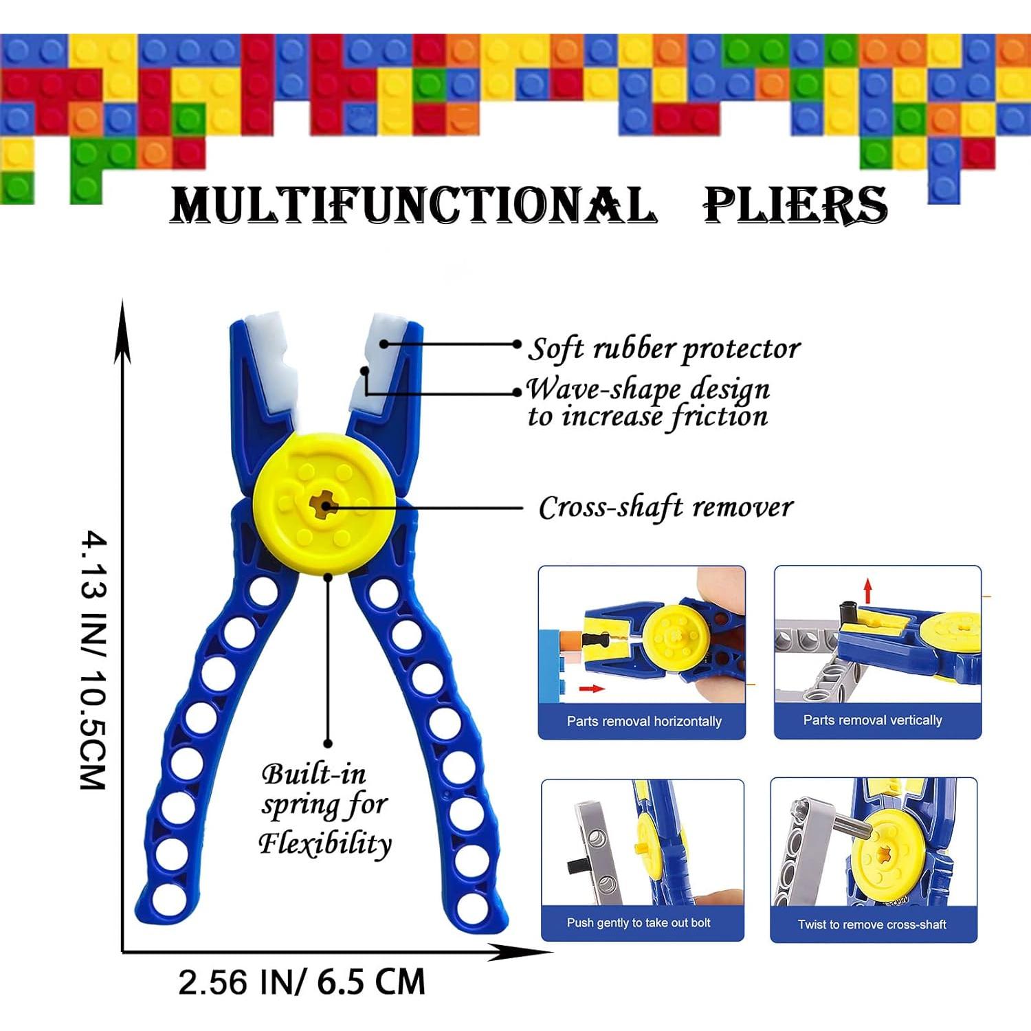 Kit de Herramientas para Bloques SIOYTOER - Martillo y Pinzas