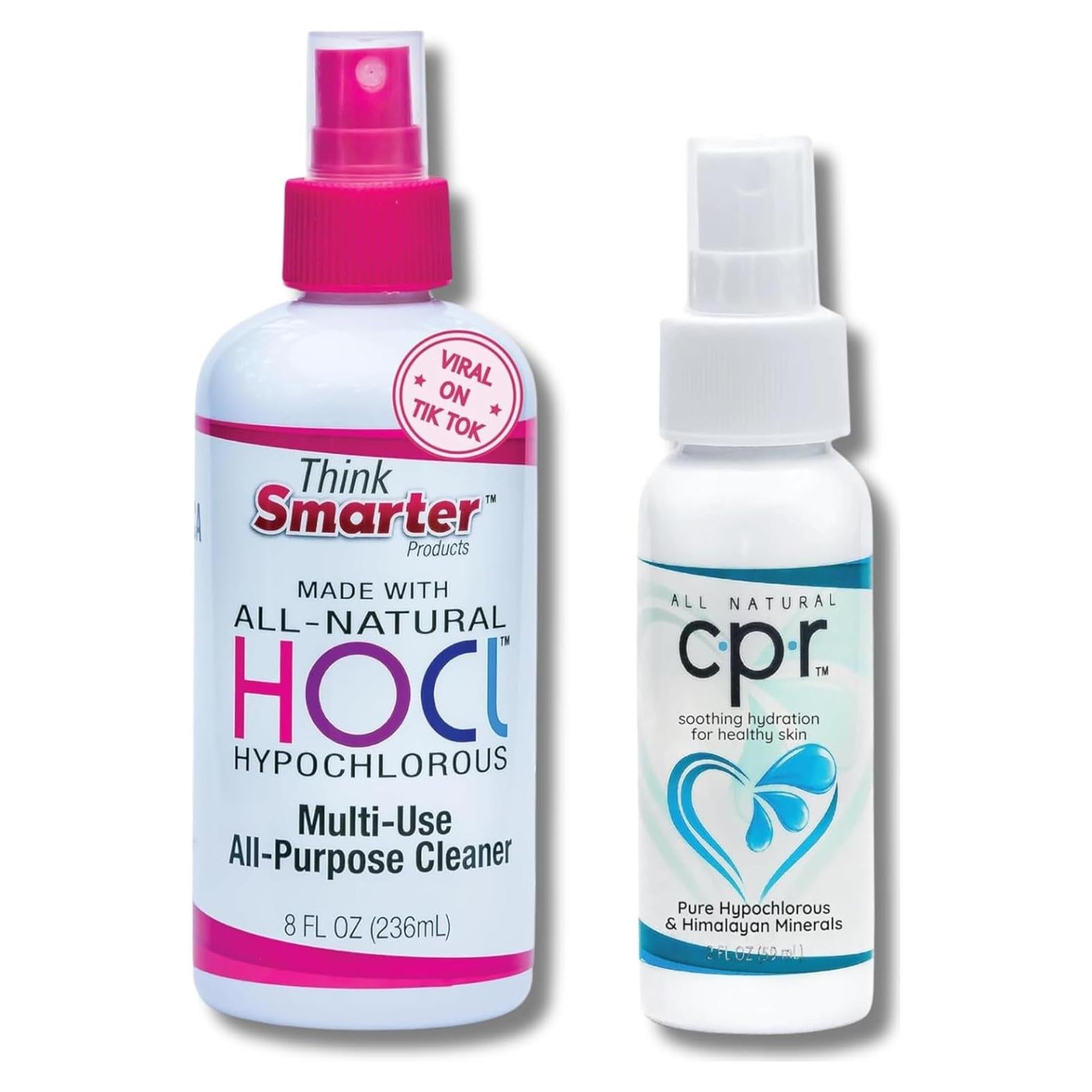 Kit de Cuidado de Piel HOCL - Limpiador Multiusos 236ml y Bruma Facial 59ml