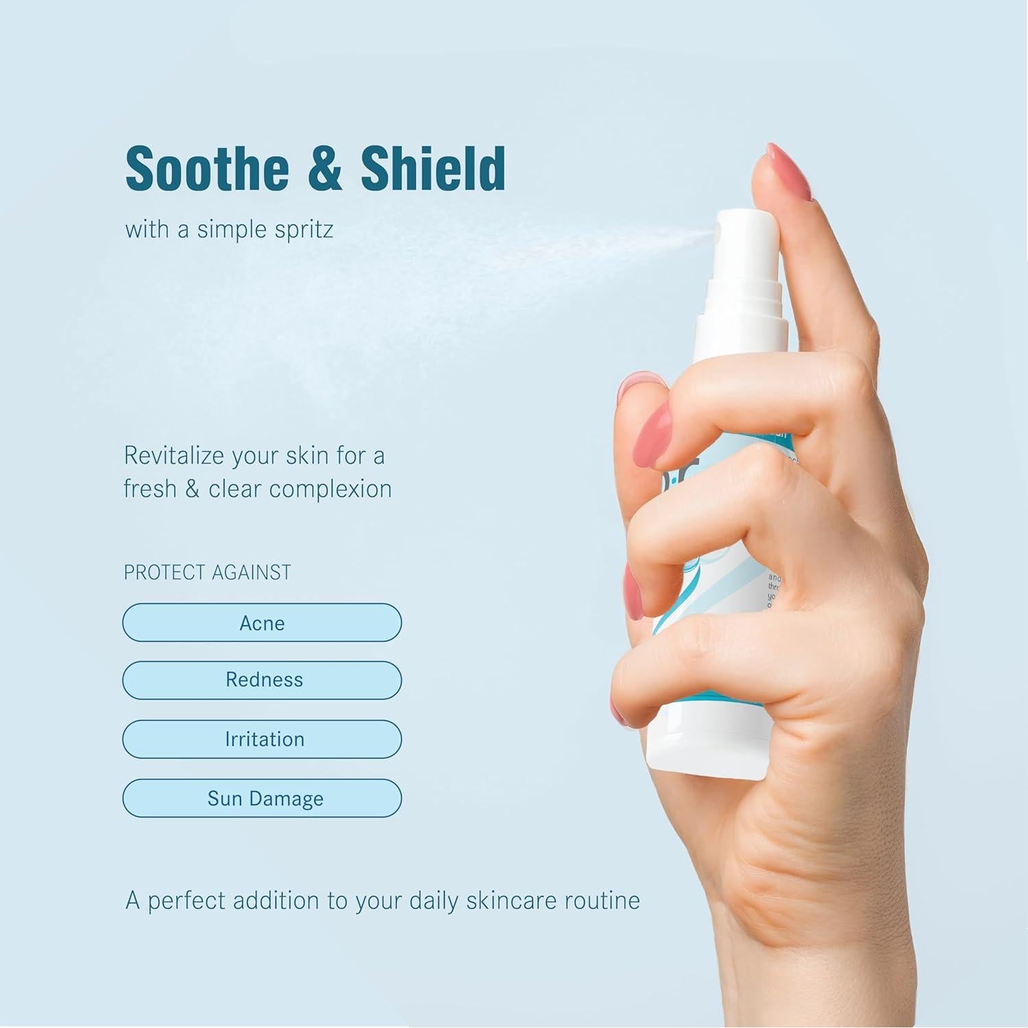 Kit de Cuidado de Piel HOCL - Limpiador Multiusos 236ml y Bruma Facial 59ml