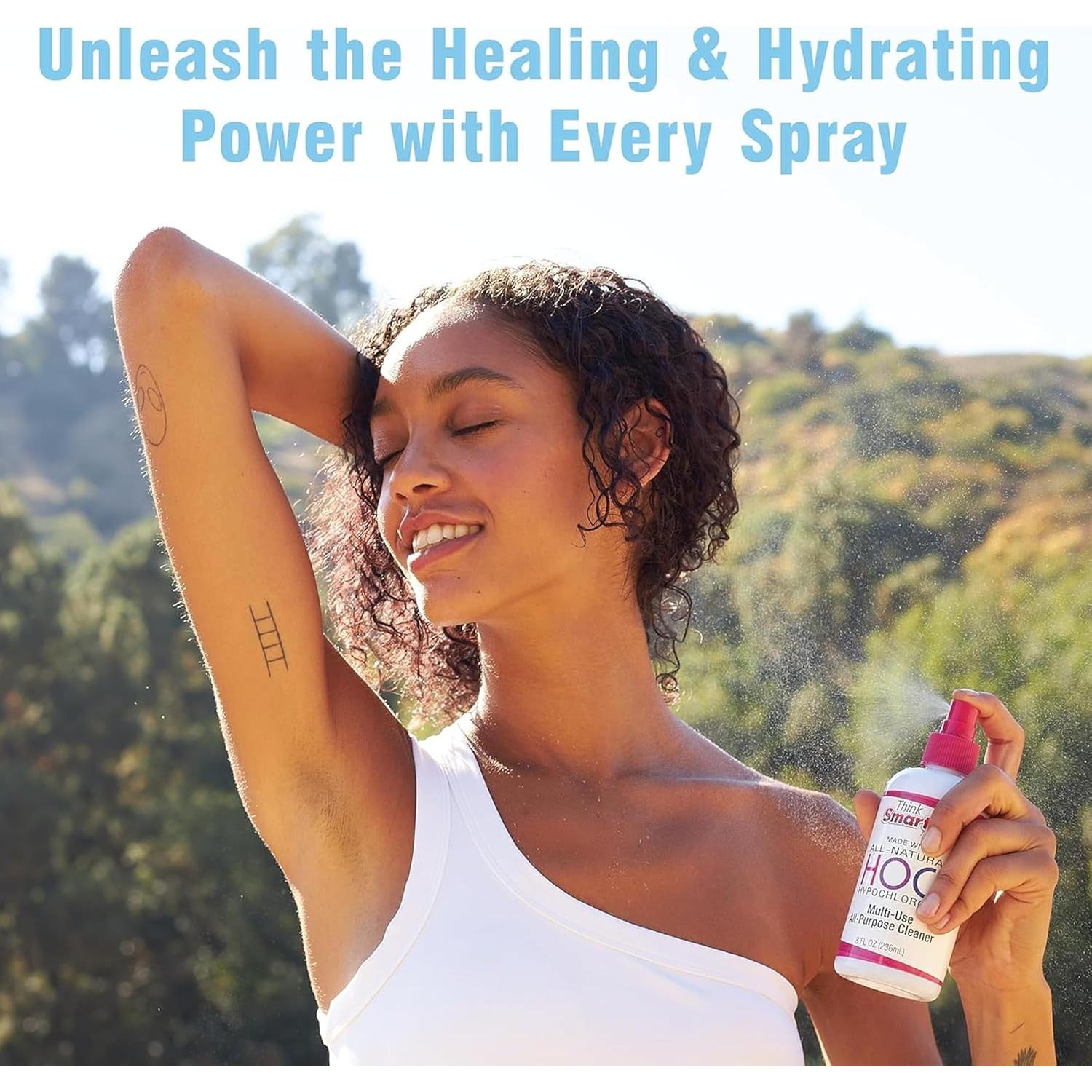 Kit de Cuidado de Piel HOCL - Limpiador Multiusos 236ml y Bruma Facial 59ml