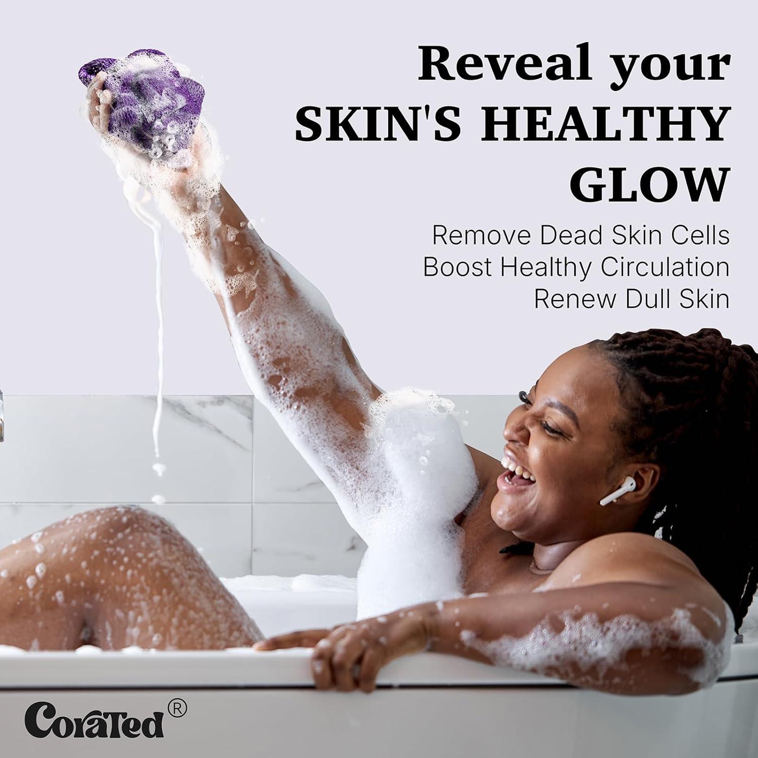 Esponja Exfoliante CORATED de Red Africana 114 cm - Baño