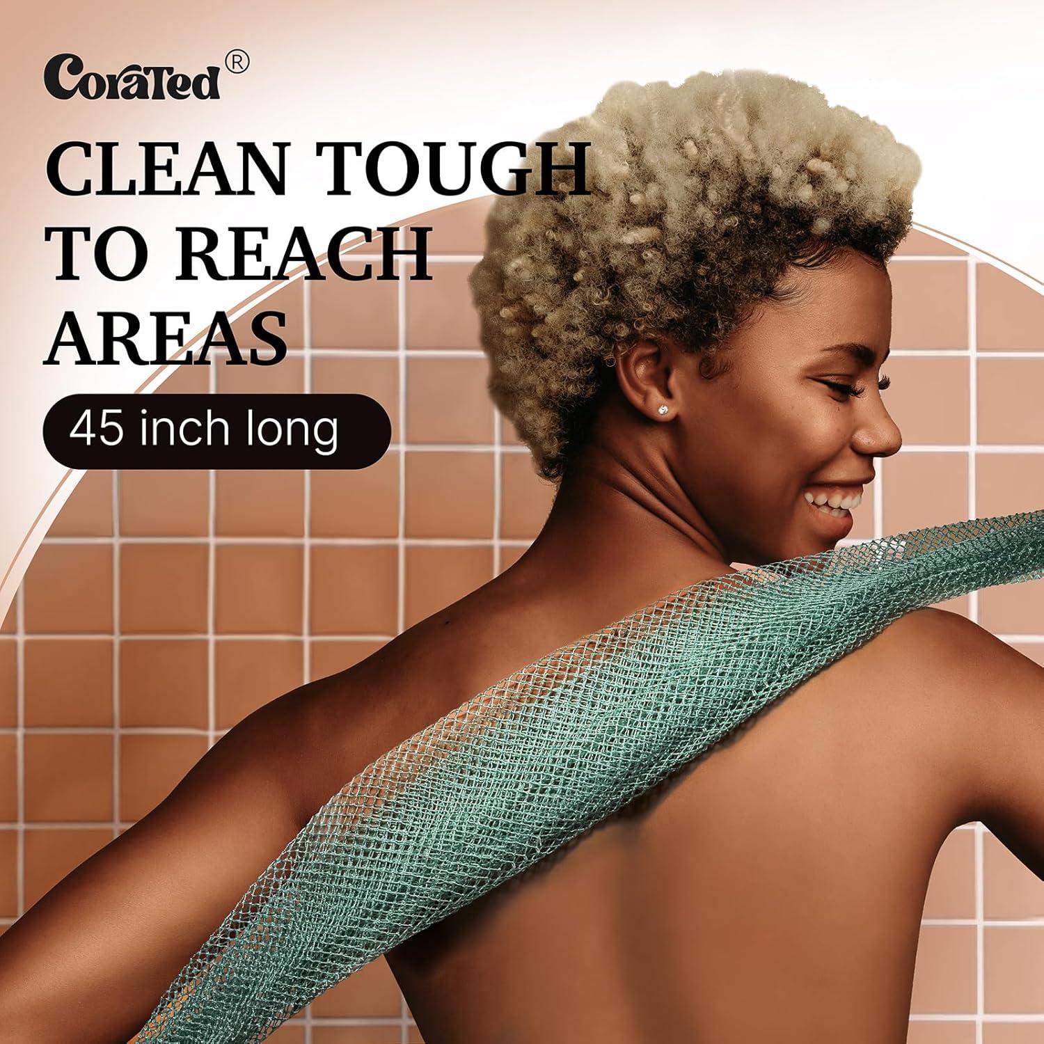 Esponja Exfoliante CORATED de Red Africana 114 cm - Baño
