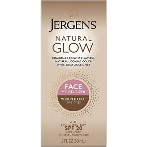 Jergens Glow Hidratante Bronceador Sin Sol SPF 20 170g