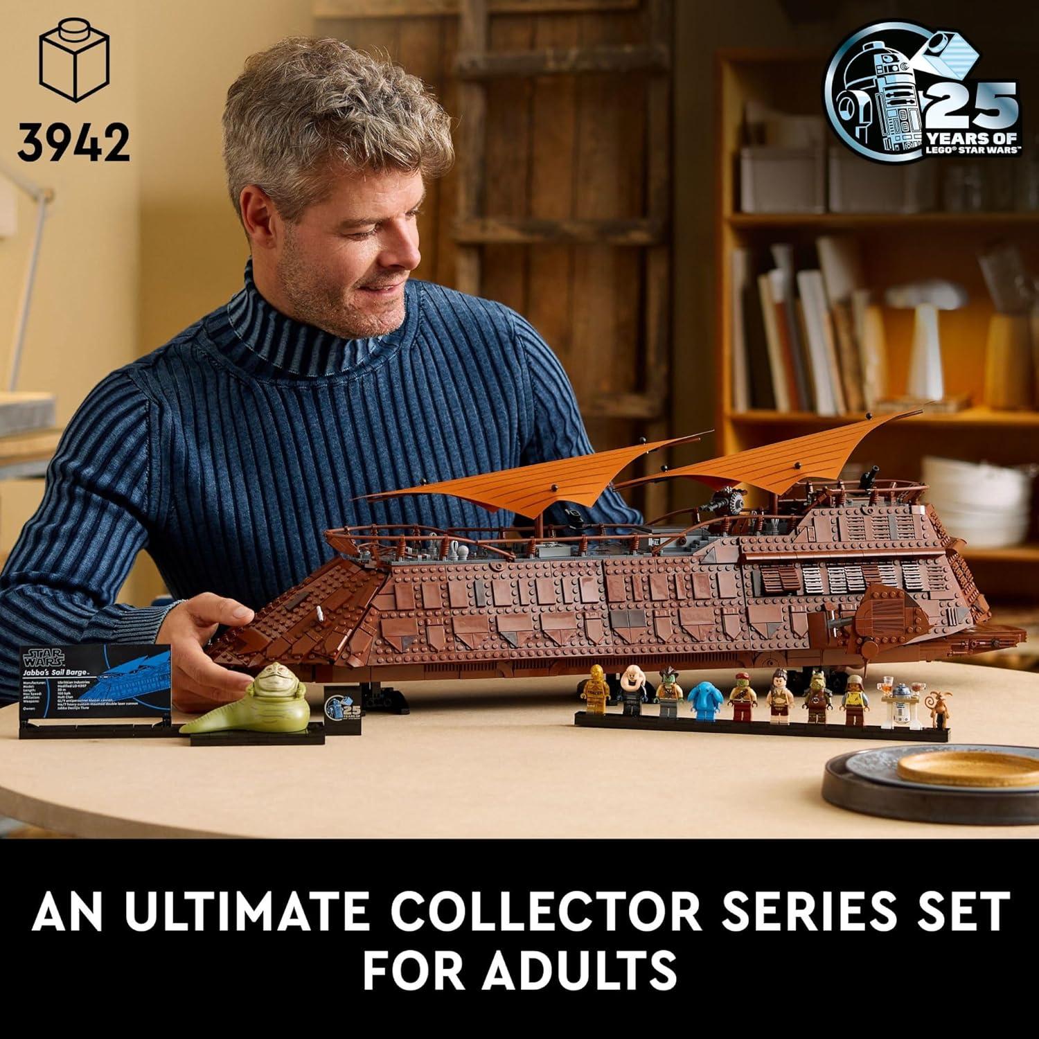 LEGO Star Wars Barge de Vela de Jabba 75397 - 3,942 Piezas