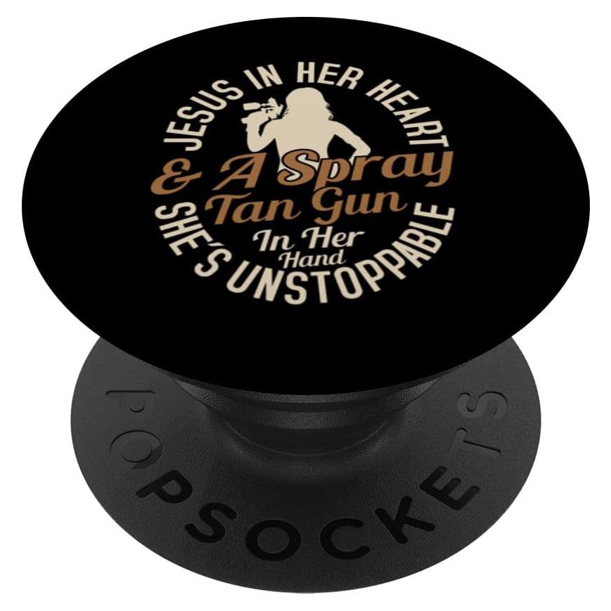 Kit Spray Tan Profesional PopSockets Estándar Negro 13.6g